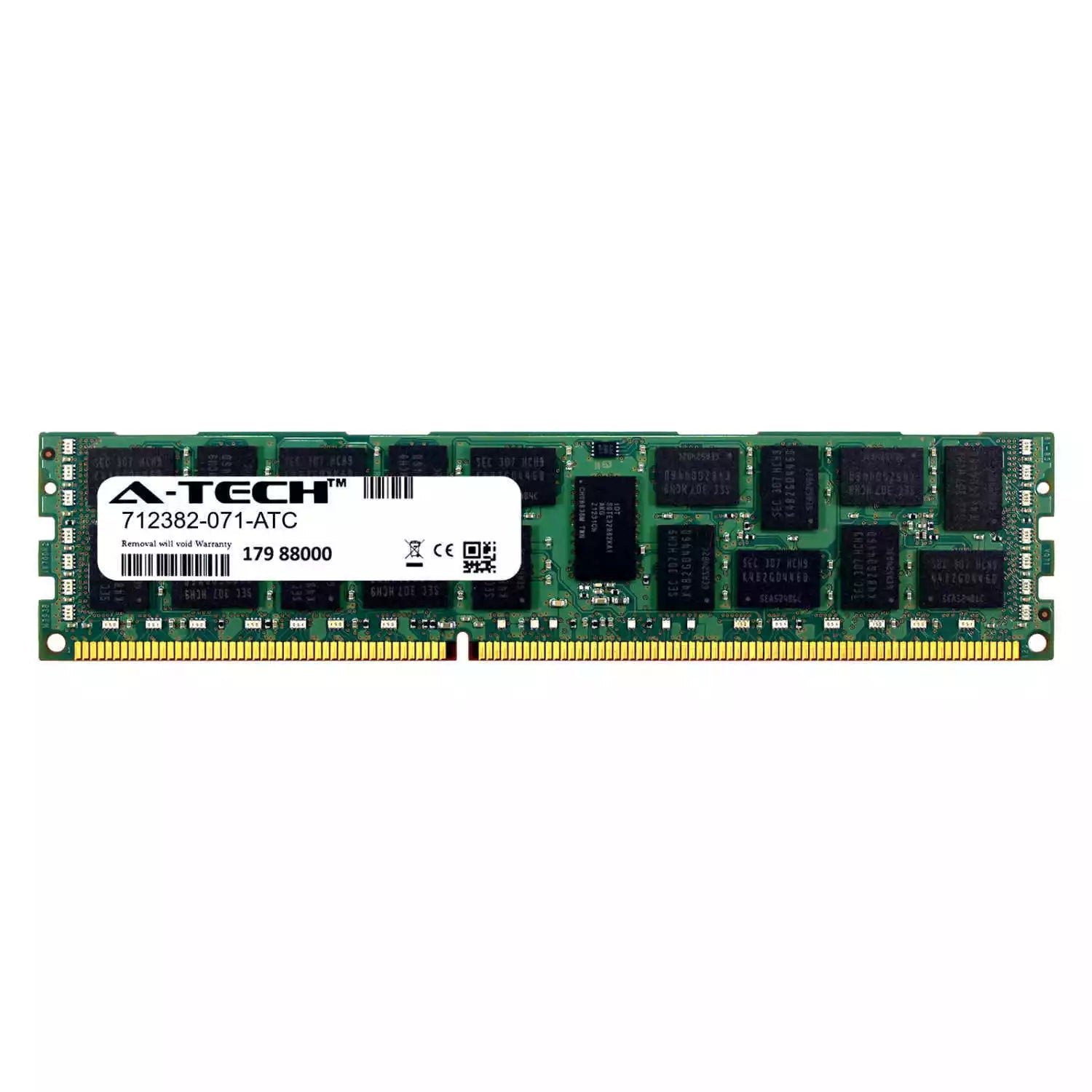 8 GB DDR3 PC3-14900R 1866 MHz RDIMM HP 712382-071 Memória RAM do servidor