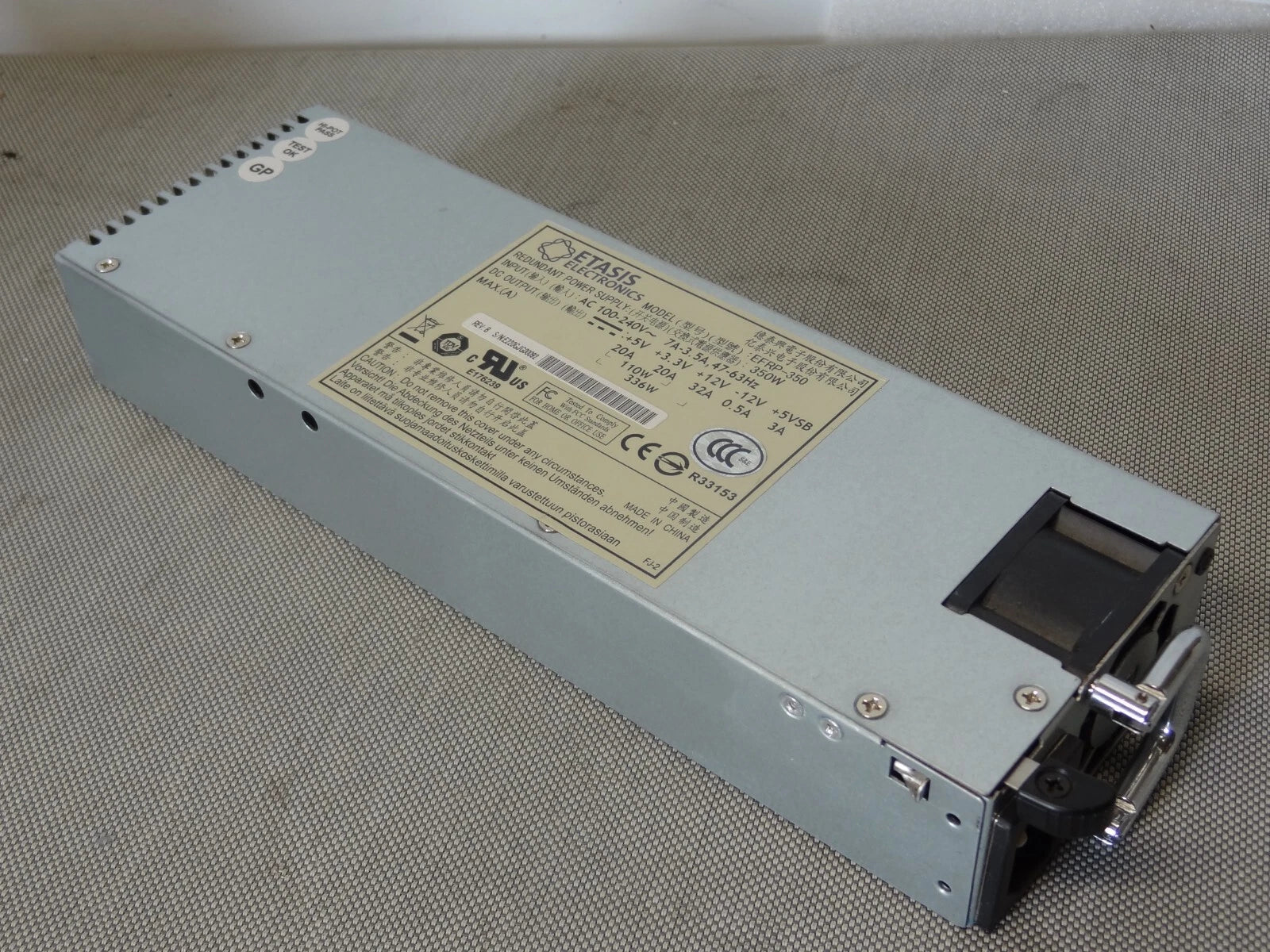 Etasis EFRP-350 350W Power Supply for SnapServer  #129|125948625036