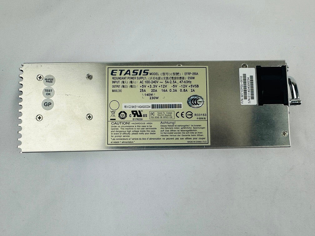 Etasis EFRP-250A Redundant Power Supply|267053882055