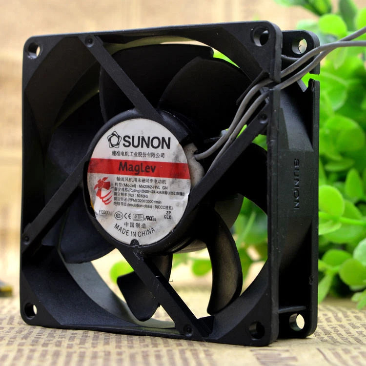 SUNON MA2082-HVL.GN 80*80*25 8CM 8025 220V 4.6W AC fan.|266920993971