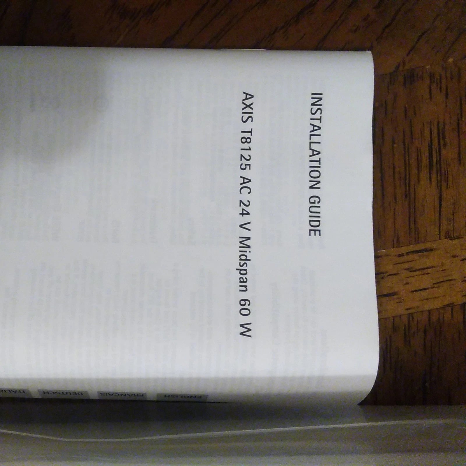 Axis Communications T8125 AC 24V Midspan 60W (5900-251)|297525518988