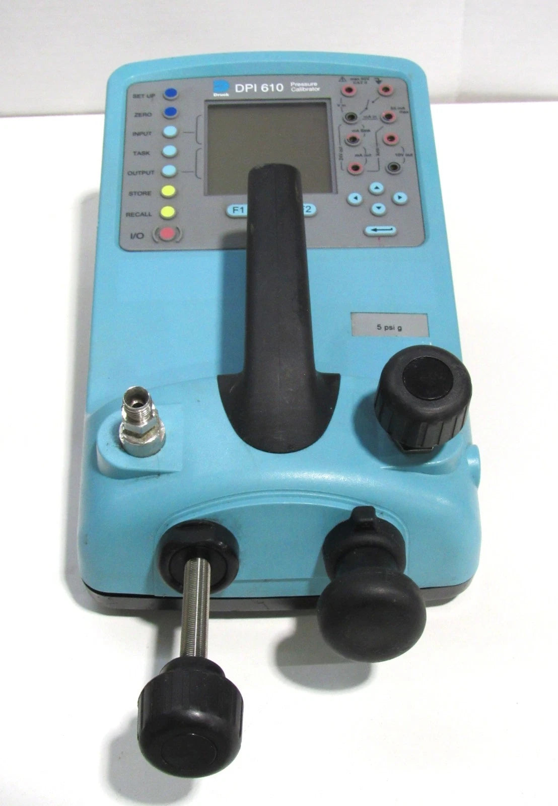 Druck DPI 610 Portable Pressure Calibrator 5 psi g P/N DK344 Power Tested|326961827591