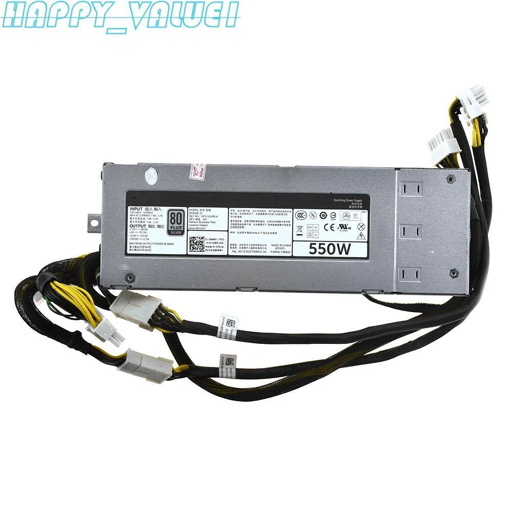 For DELL R520 T420 550W Power Supply 096R8Y DH550E-S1 DPS-550PB F550E-S0 2G4WR|335529362136