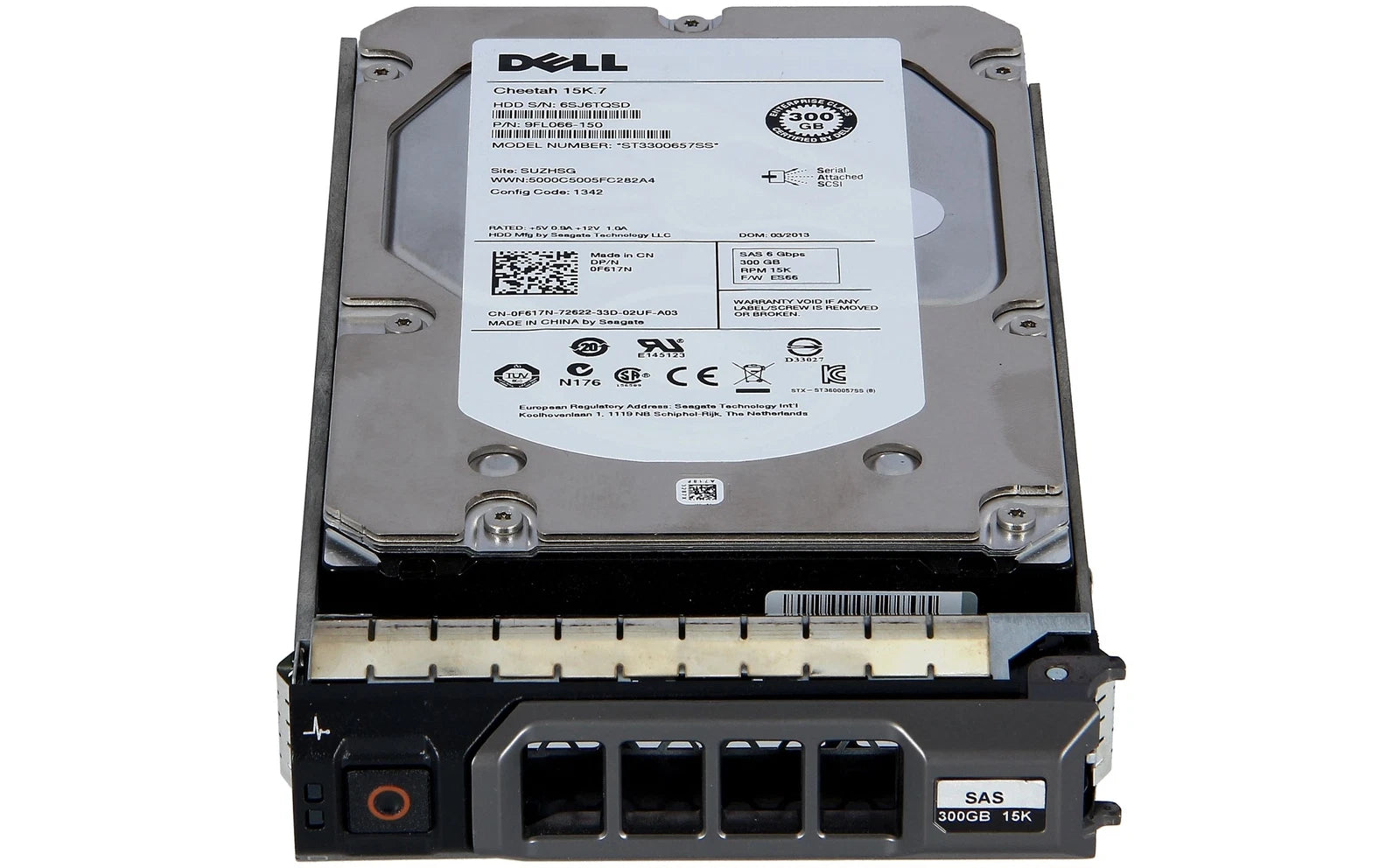 Dell F617N 300GB 15K 3.5" SAS HDD ST3300657SS – Enterprise Server Hard Drive|152304809591