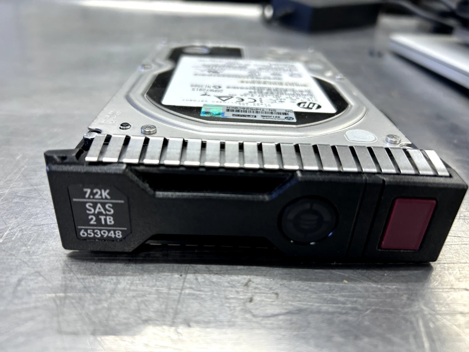 HP 2TB SAS 3.5-inch 7.2K RPM Enterprise Server Hard Drive with Caddy