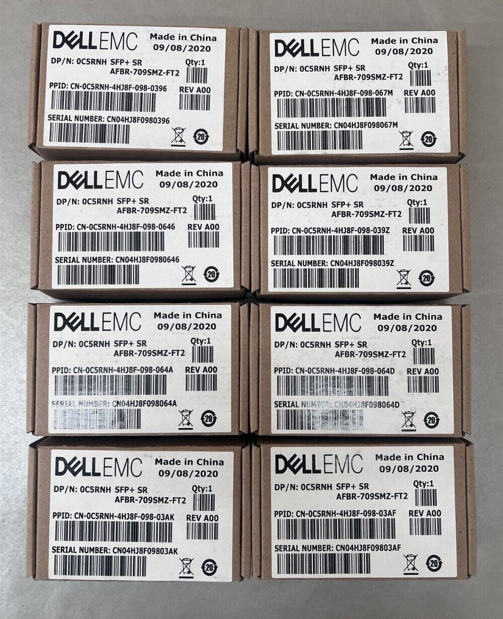 Dell EMC 10G SFP+ SR Switch Transceiver Module 0C5RNH
