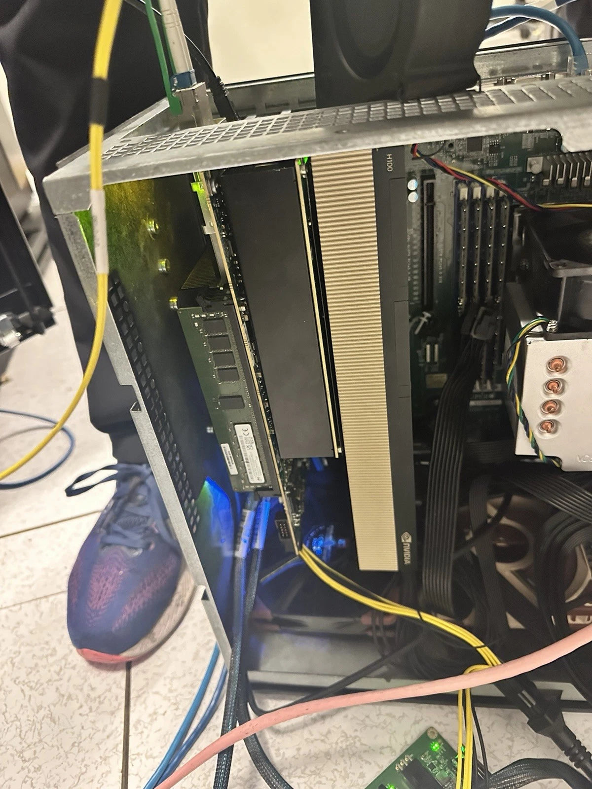 NVIDIA Tesla H100 NVL 96GB PCIe Ampere Accelerator Deep learning AI|365973255369