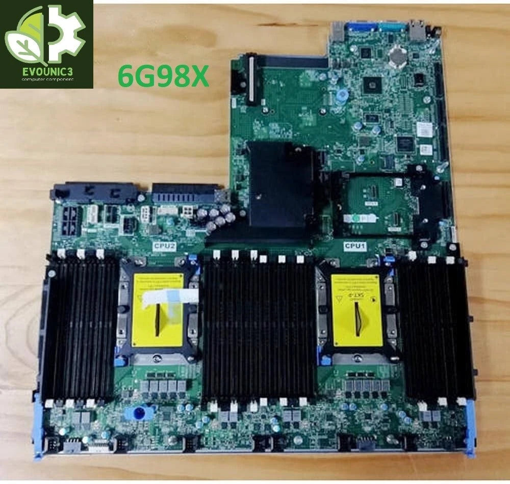 6G98X DELL EMC POWEREDGE R740 R740xd SERVER MOTHERBOARD SYSTEM MAIN BOARD