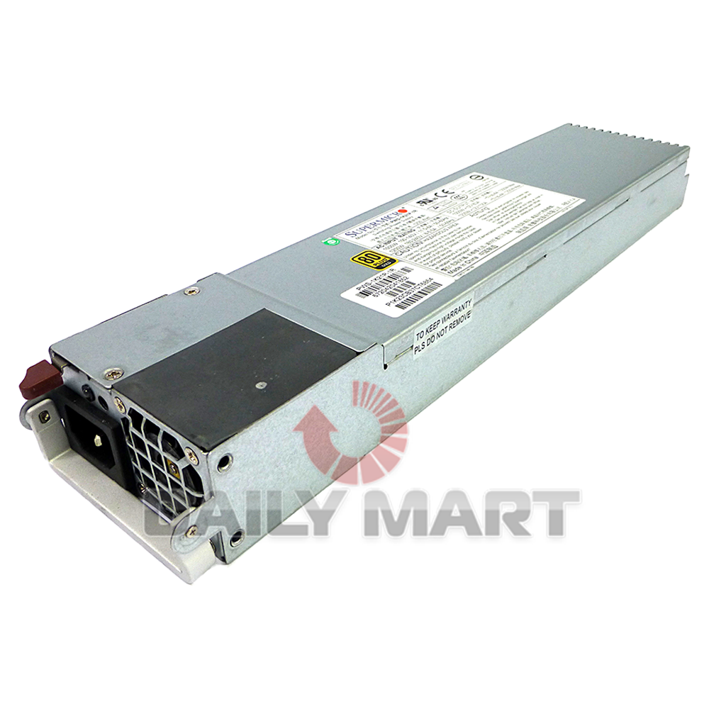 Used & Tested SUPERMICRO PWS-1K21P-1R Power Supply 1200W|154453150872