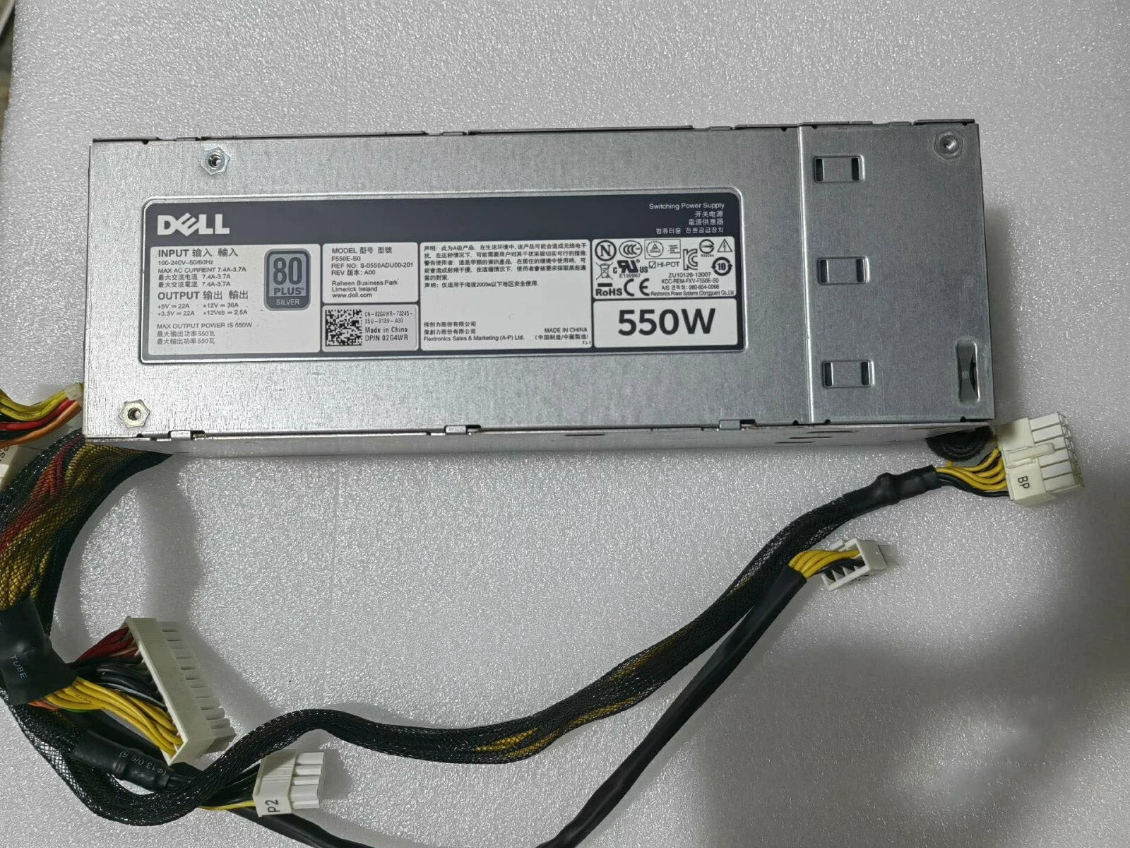 Dell T420 Server PowerSupply 550W F550E-S0 DH550E-S1 DPS-550PB A 96R8Y 2G4WR|156469887692
