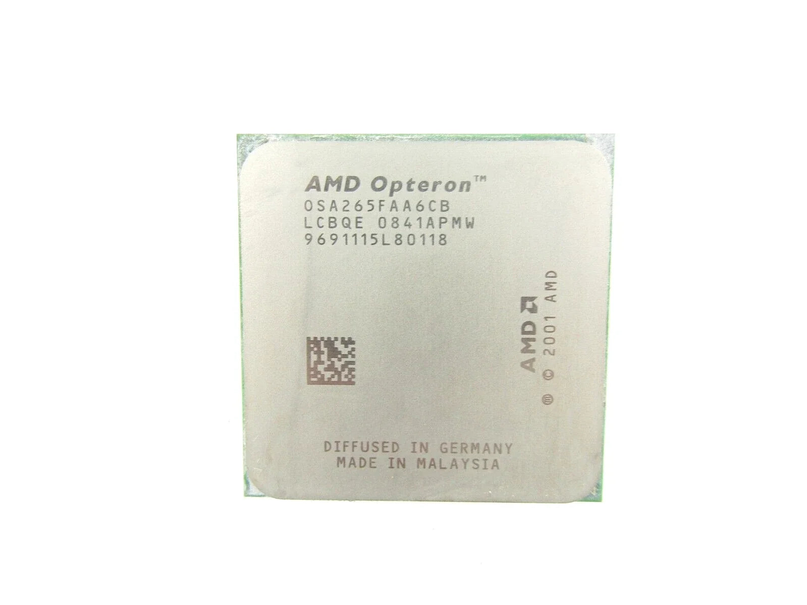AMD Opteron 1.8GHz Dual Core 2MB 1000MHz Socket 940Pins Server Processor - OSA265FAA6CB