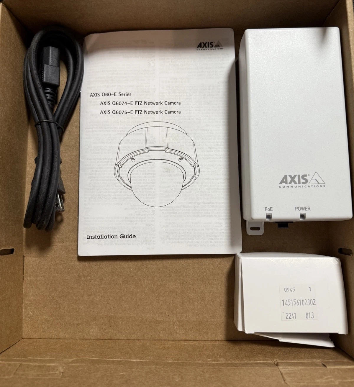 Axis Communications T8154 60W SFP Mid Span POE60S-1BT New (READ)|187405216856