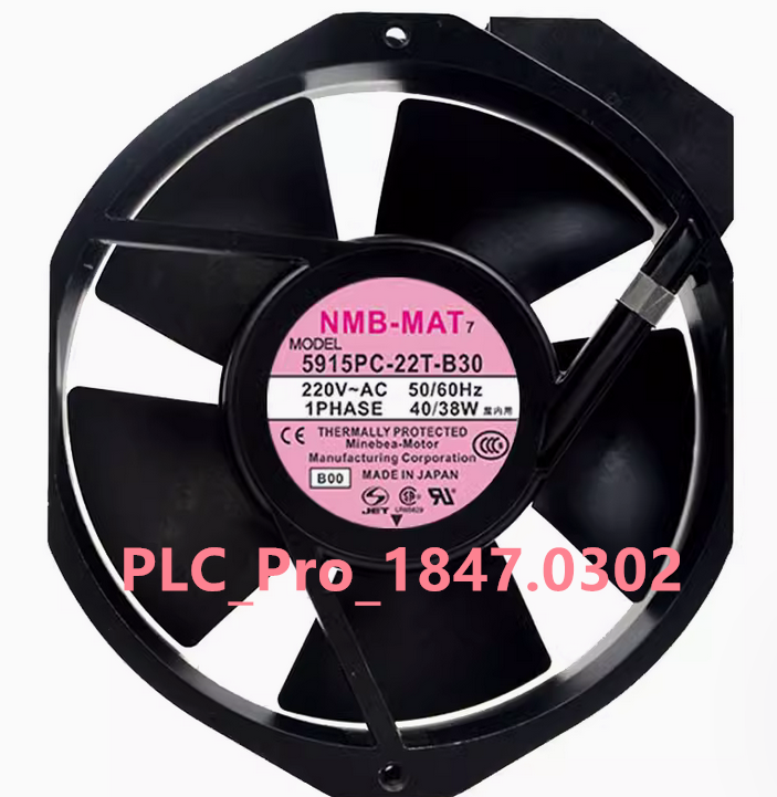 NMB 5915PC-22T-B30 AC Axial Cooling Fan 220V for Industrial Electronics