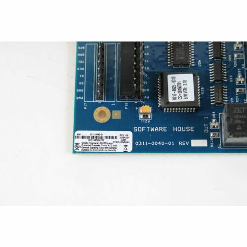 Software House 0311-0040-01 Access Control Module Board STAR-ACM8-WA
