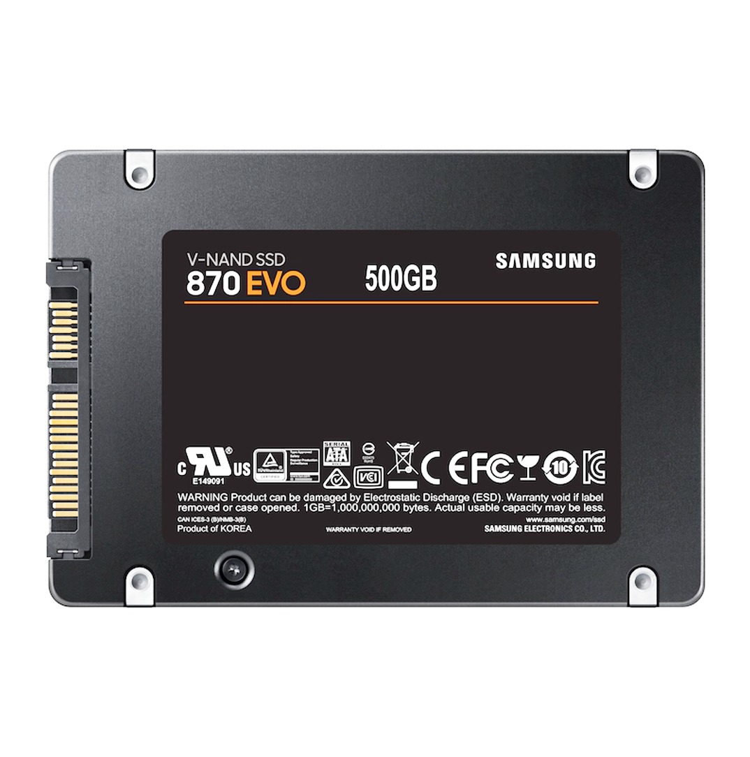 Evo 870 2.5" 500GB SATA 6Gbps SSD | MZ-77E500B/AM