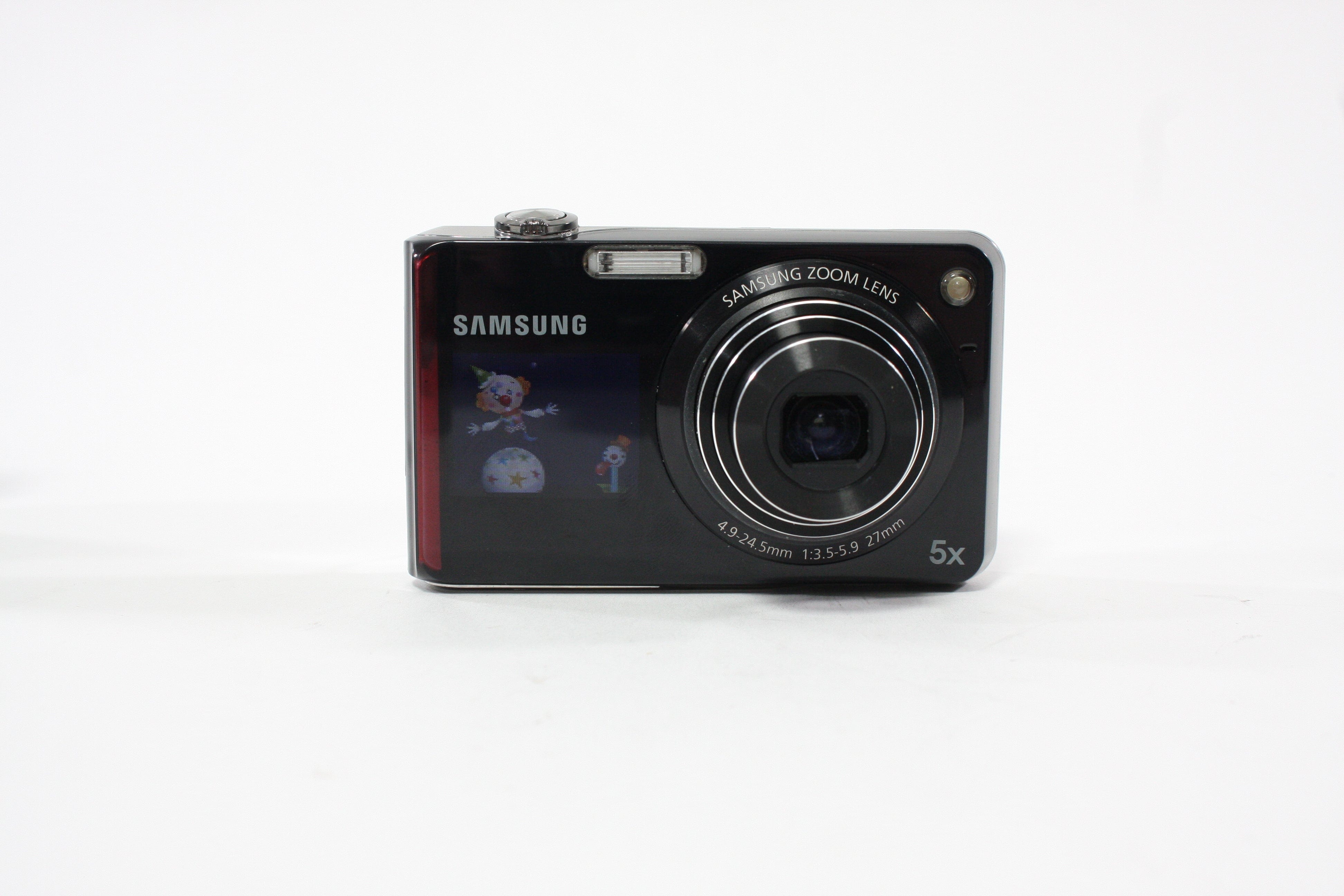 Samsung TL20 5x Zoom 12.4mp Digital Point-and-Shoot Camera (Burgandy)