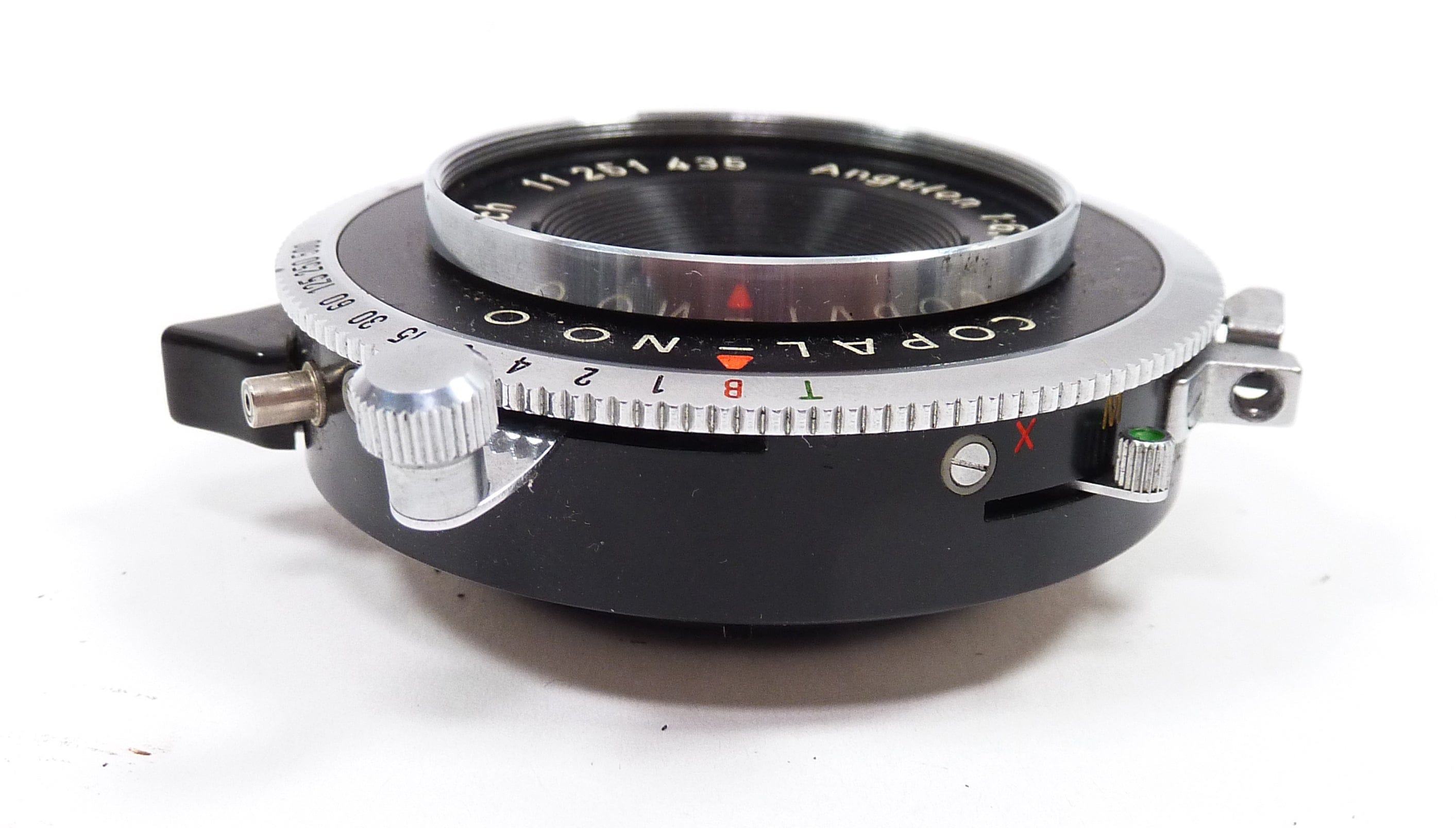 Schneider Angulon 90mm f6.8 with Copal 0 Shutter