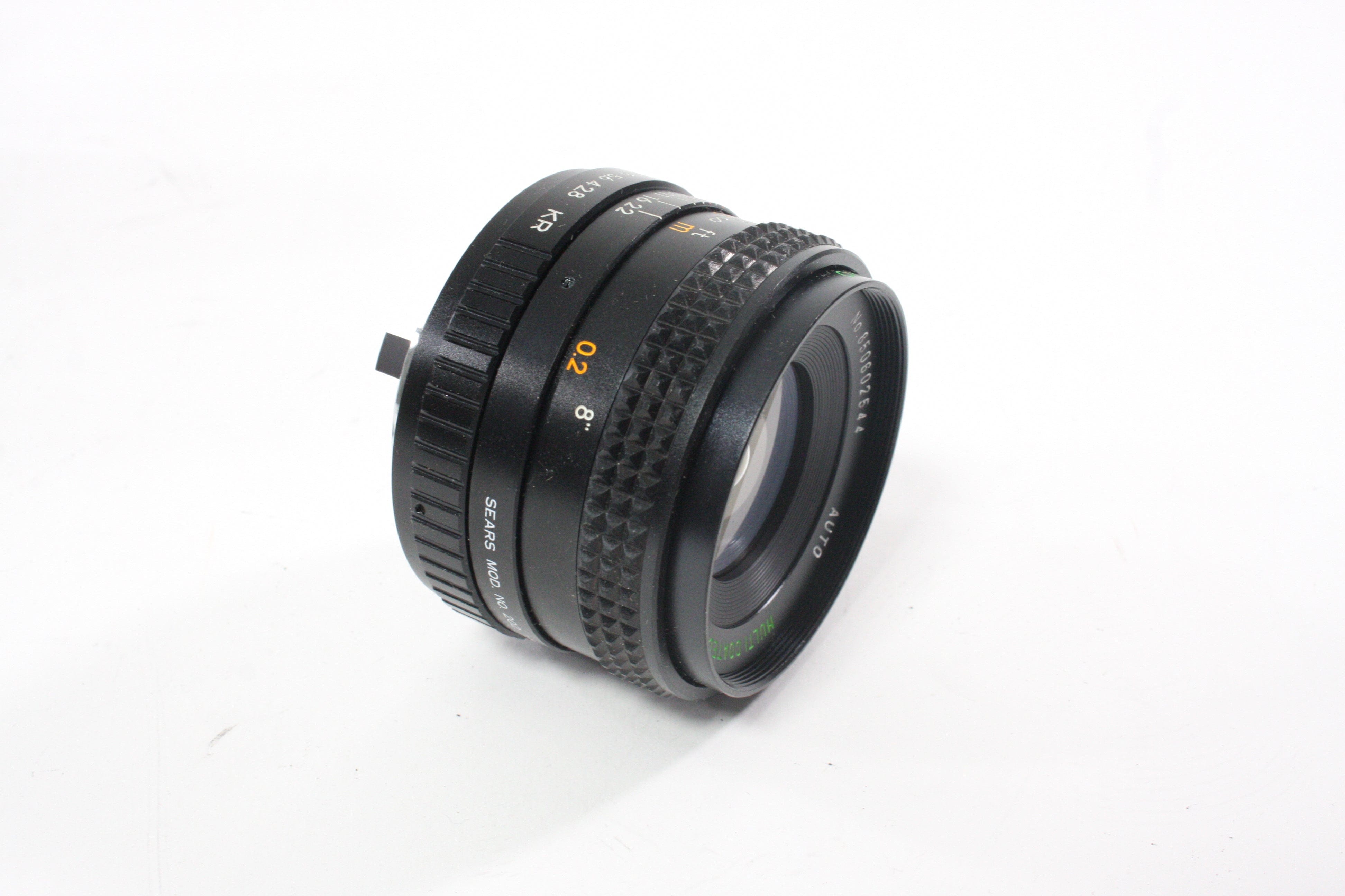 Sears 28mm f/2.4 Lens for PK Mount