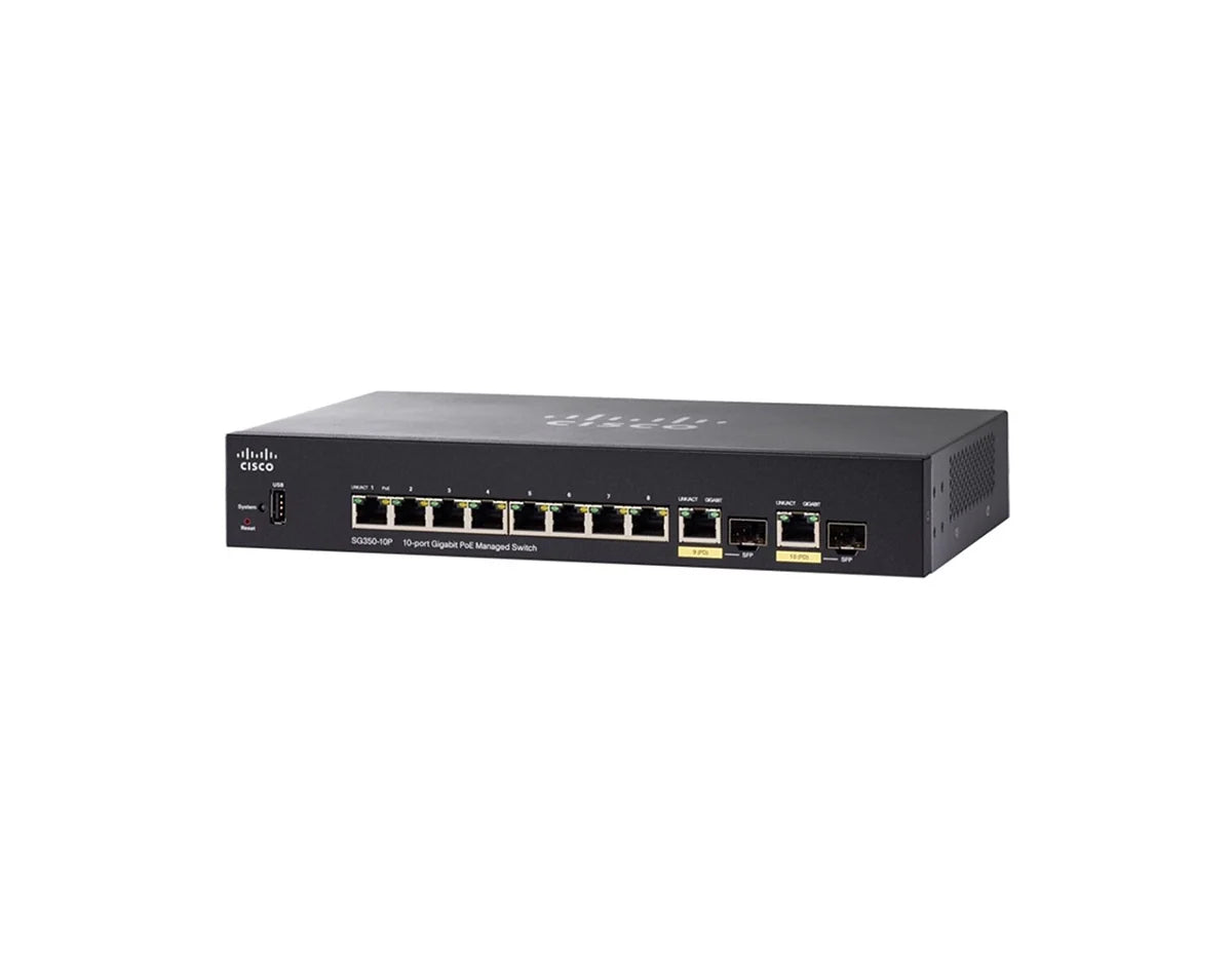 Cisco SG350-10P-K9 Switch