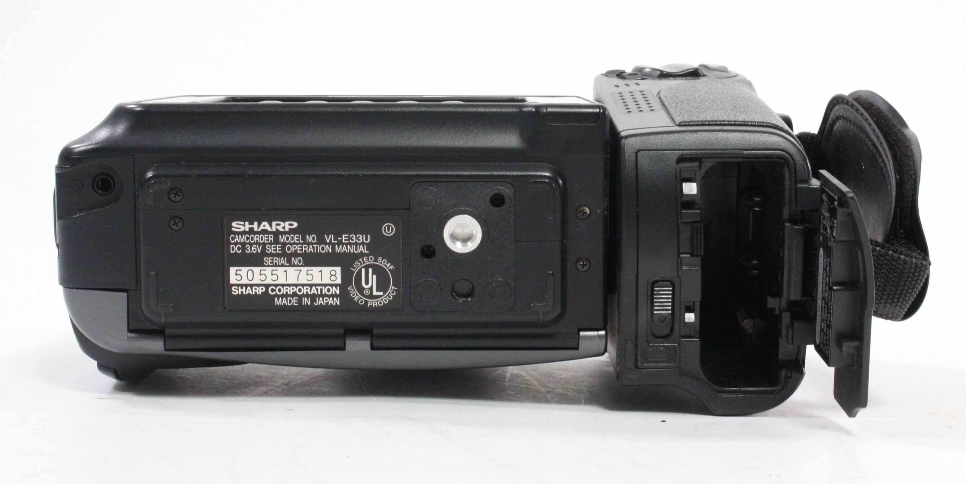 Sharp Viewcam VL-E334 Camcorder