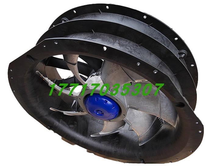 ZIEHL-ABEGG ZN080-ZIQ.GQ.VP73 Axial Fan | 4.0KW Heavy-Duty | 380/480V
