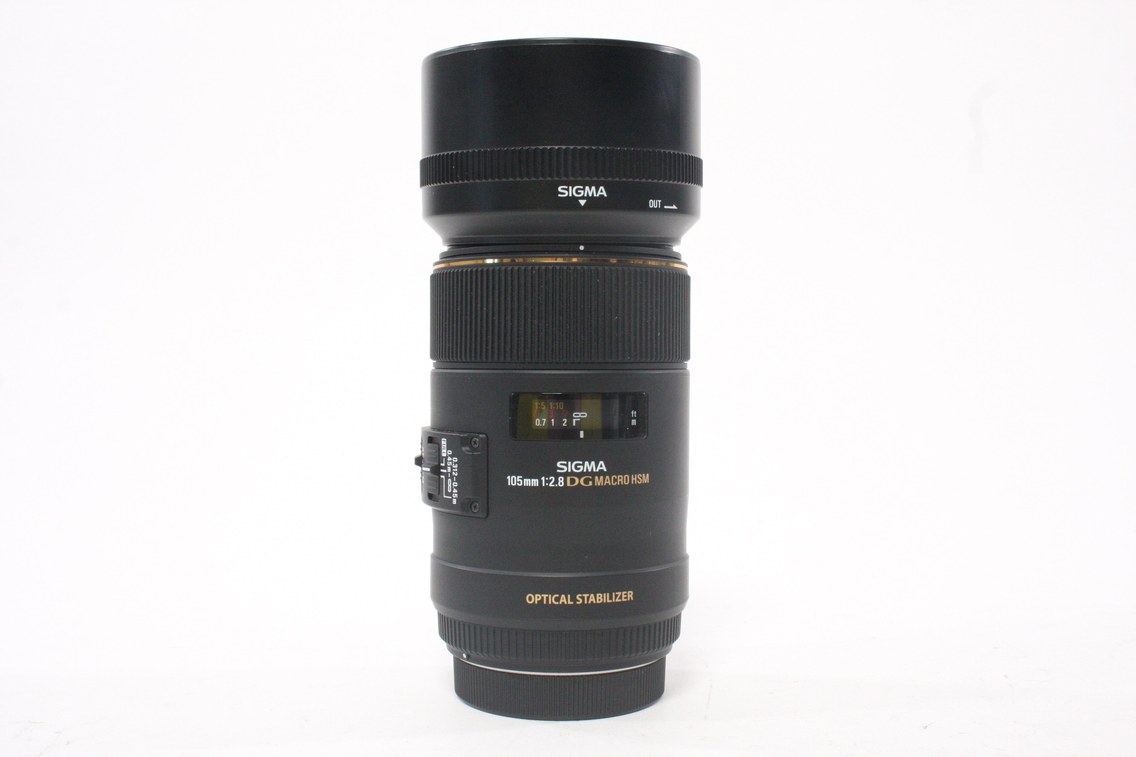 Sigma 105mm f/2.8 DG Macro OS HSM EX Lens for Canon EF Mount