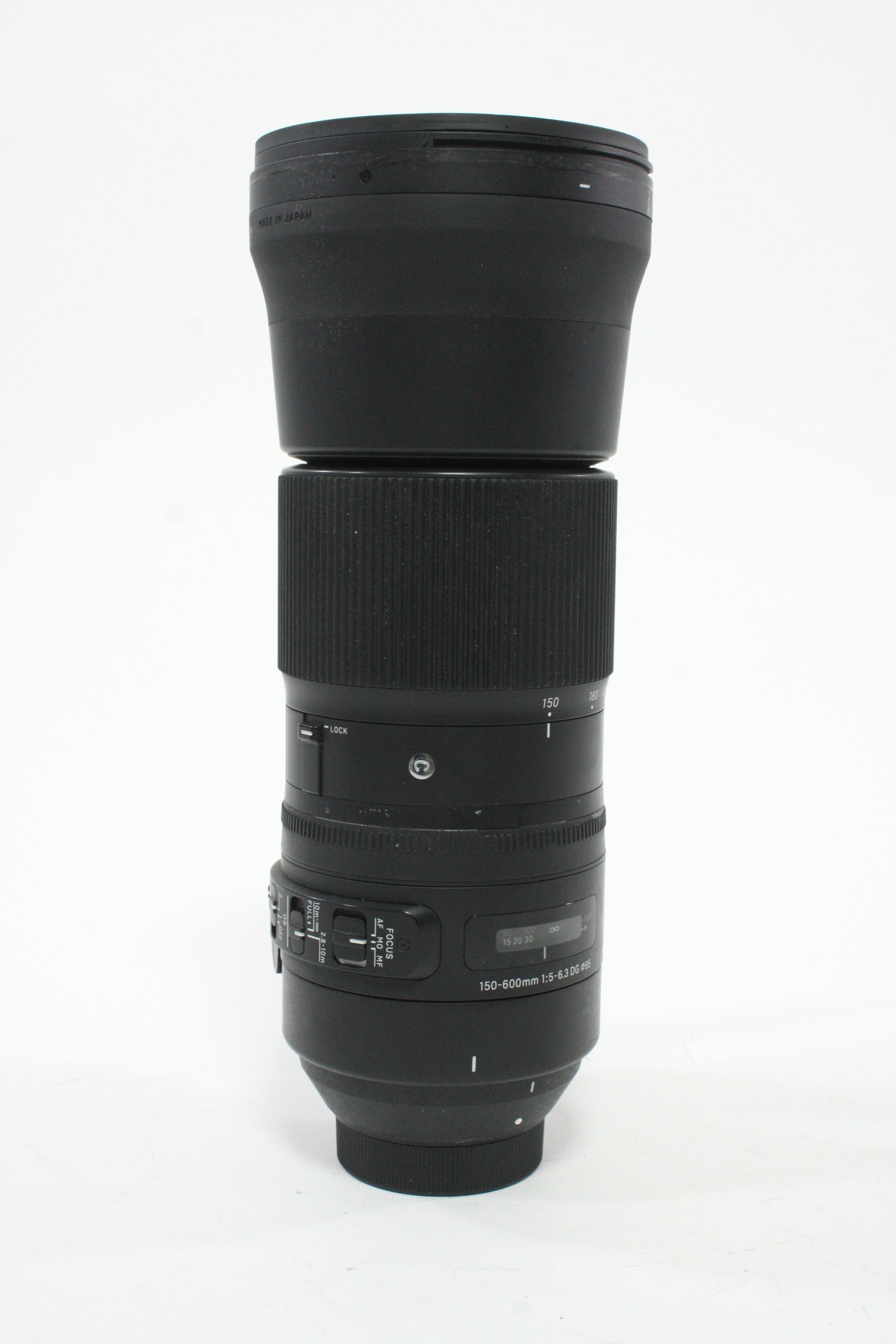 Sigma 150-600mm f/5-6.3 C DG Lens for Nikon F Mount