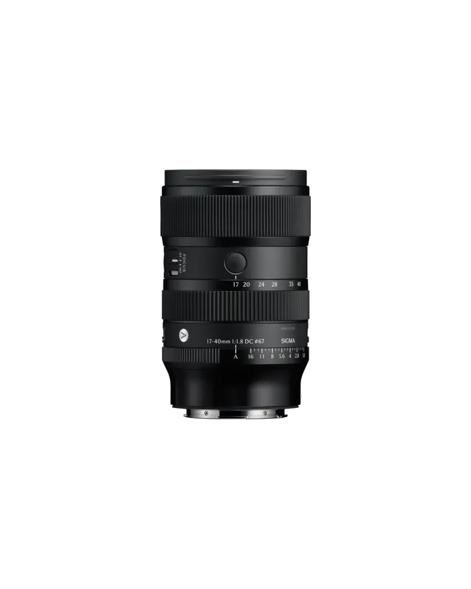 Sigma 17-40mm f/1.8 DC Art Lens for Sony E APS-C