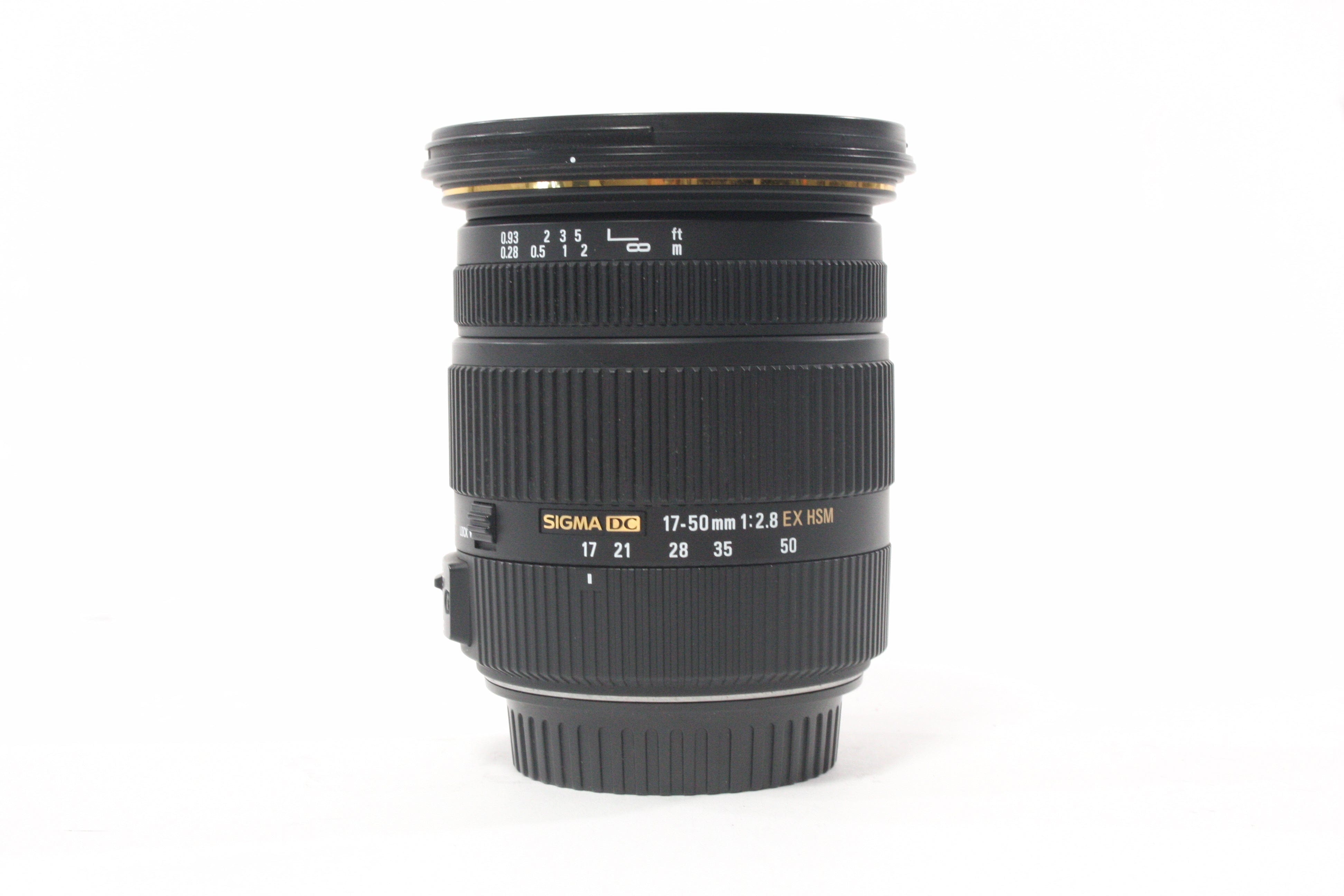Sigma 17-50mm f/2.8 EX DC OS HSM Lens for Canon EF-S Mount