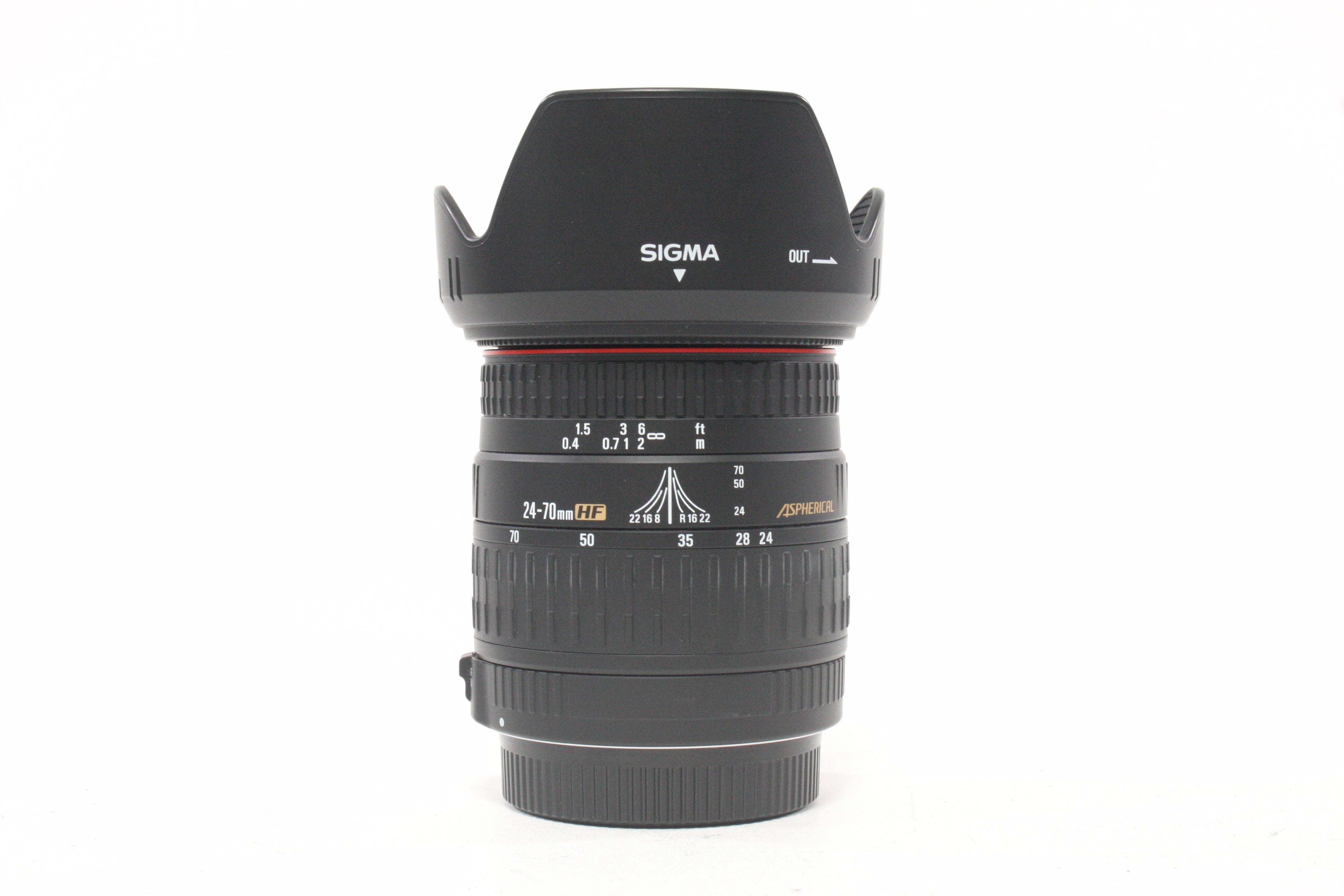Sigma 24-70mm f/3.5-5.6 HF Aspherical Lens for SA Mount