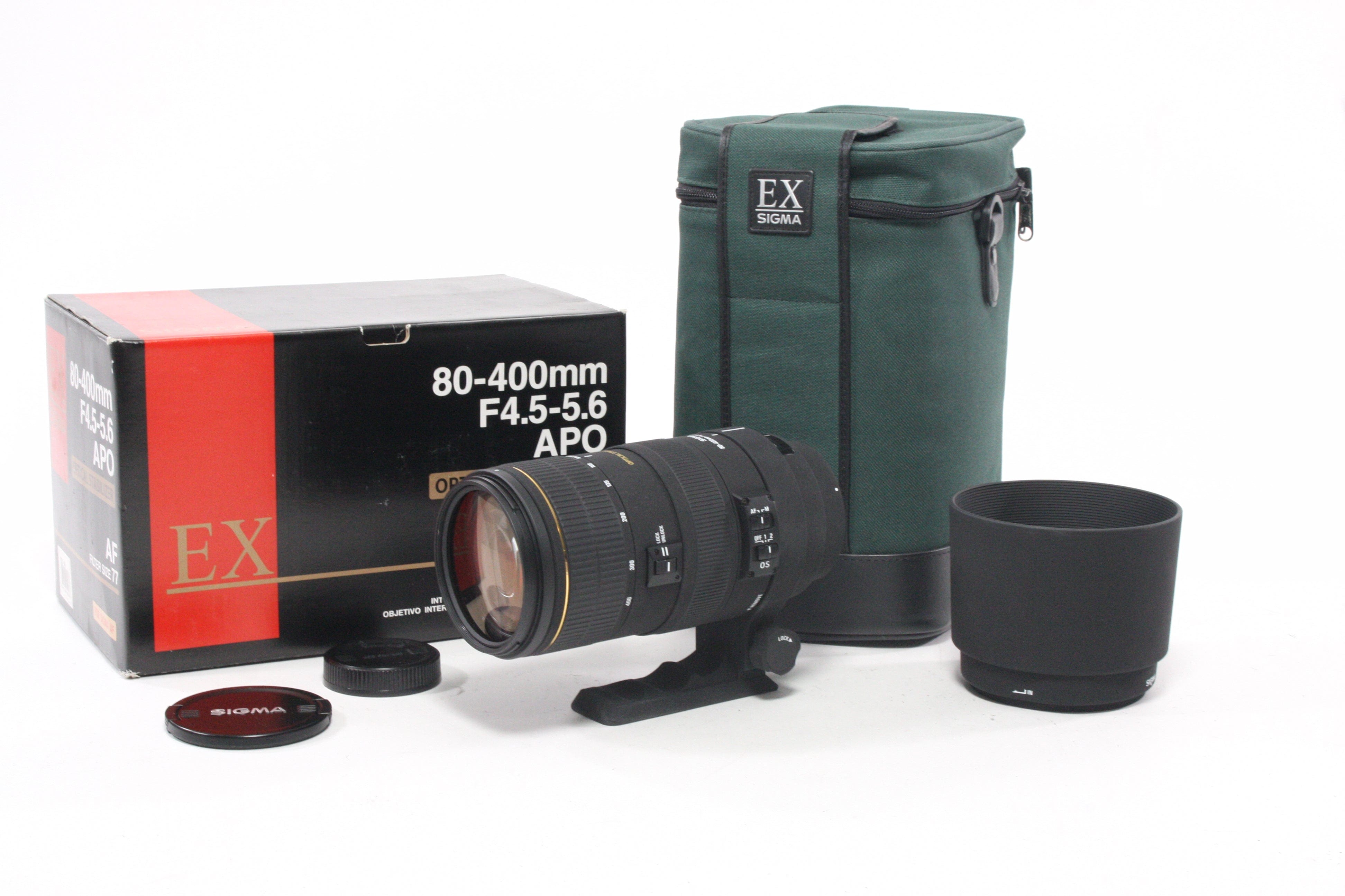 Sigma 80-400mm f/4.5-5.6 APO EX OS Lens for SA Mount