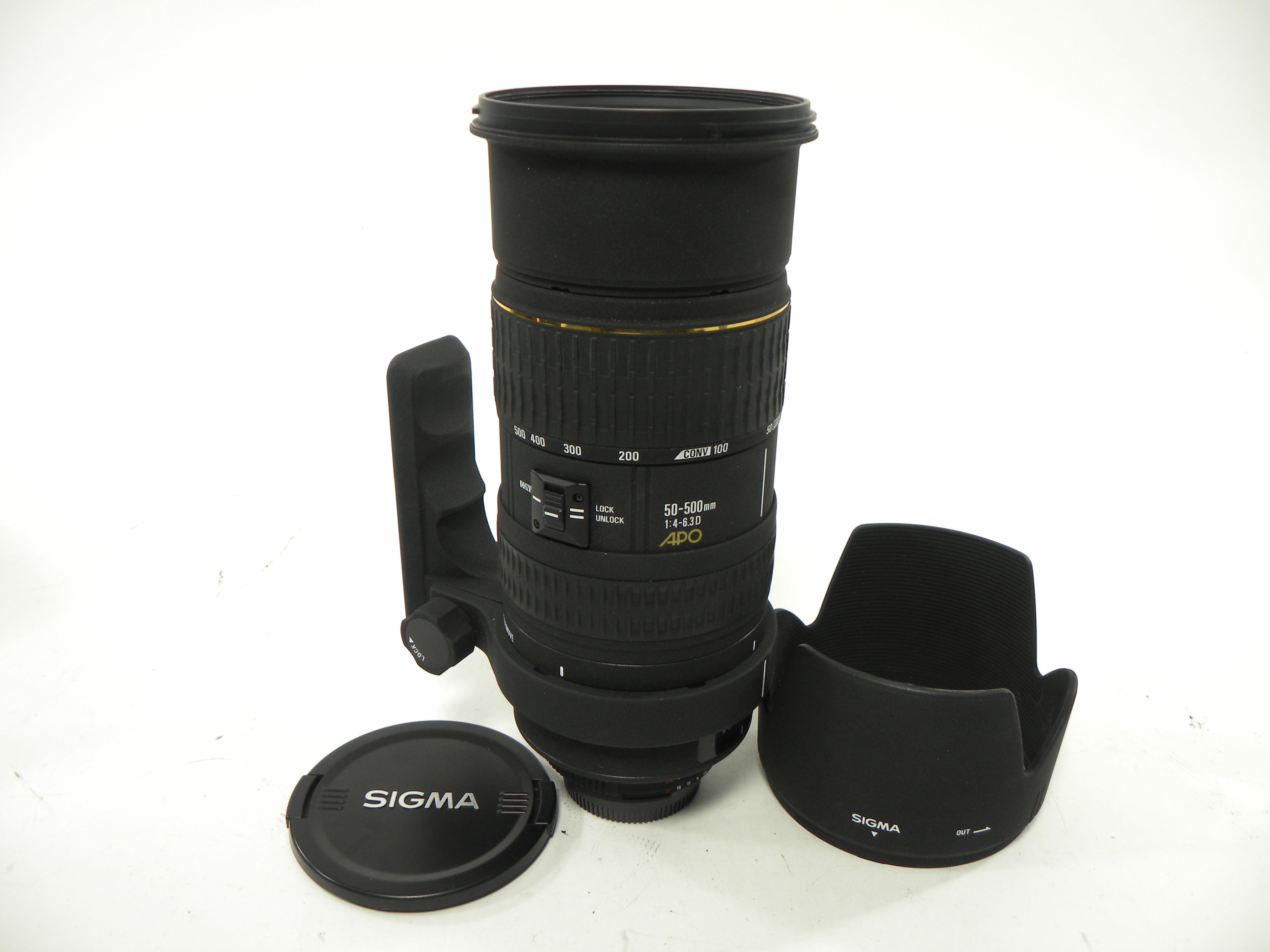 Sigma APO HSM RF AF 50-500mm f4-6.3 Nikon F Mount