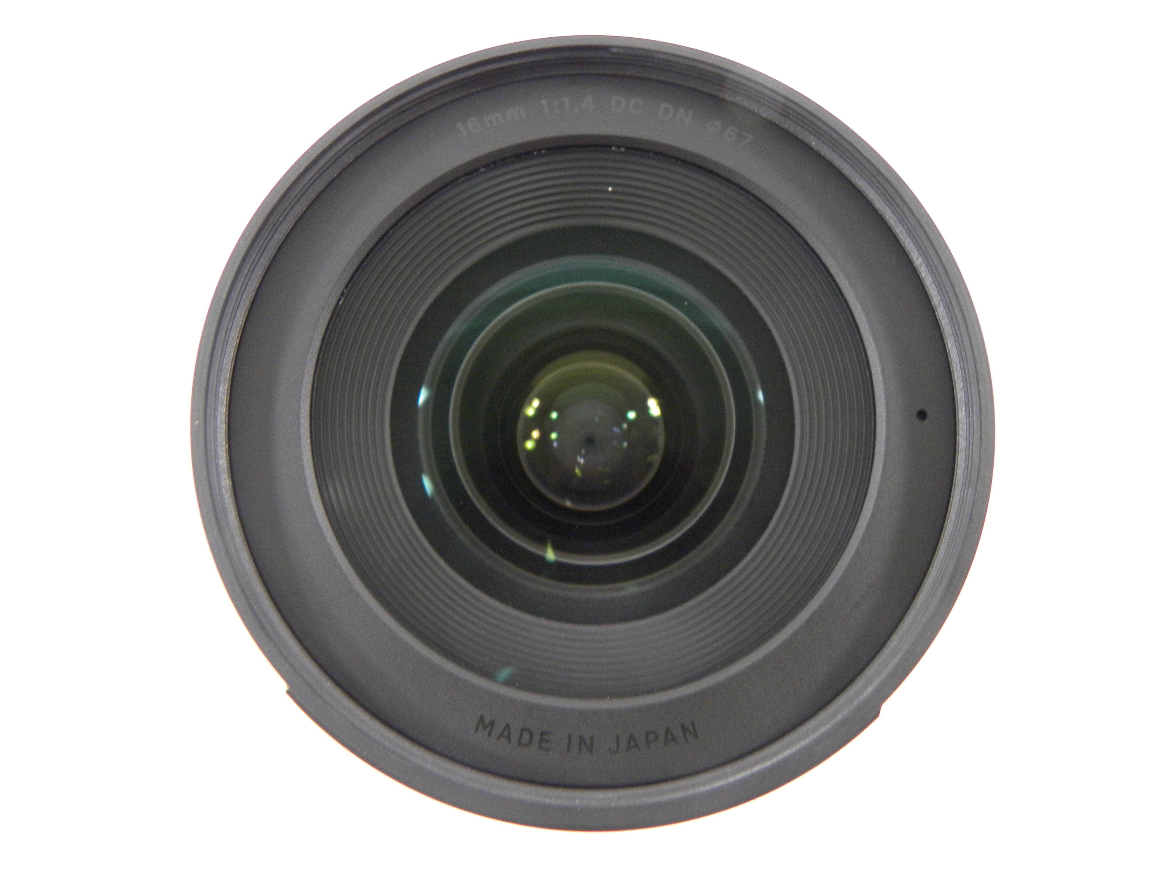 Sigma DC DN 16mm f1.4 Sony E Mount