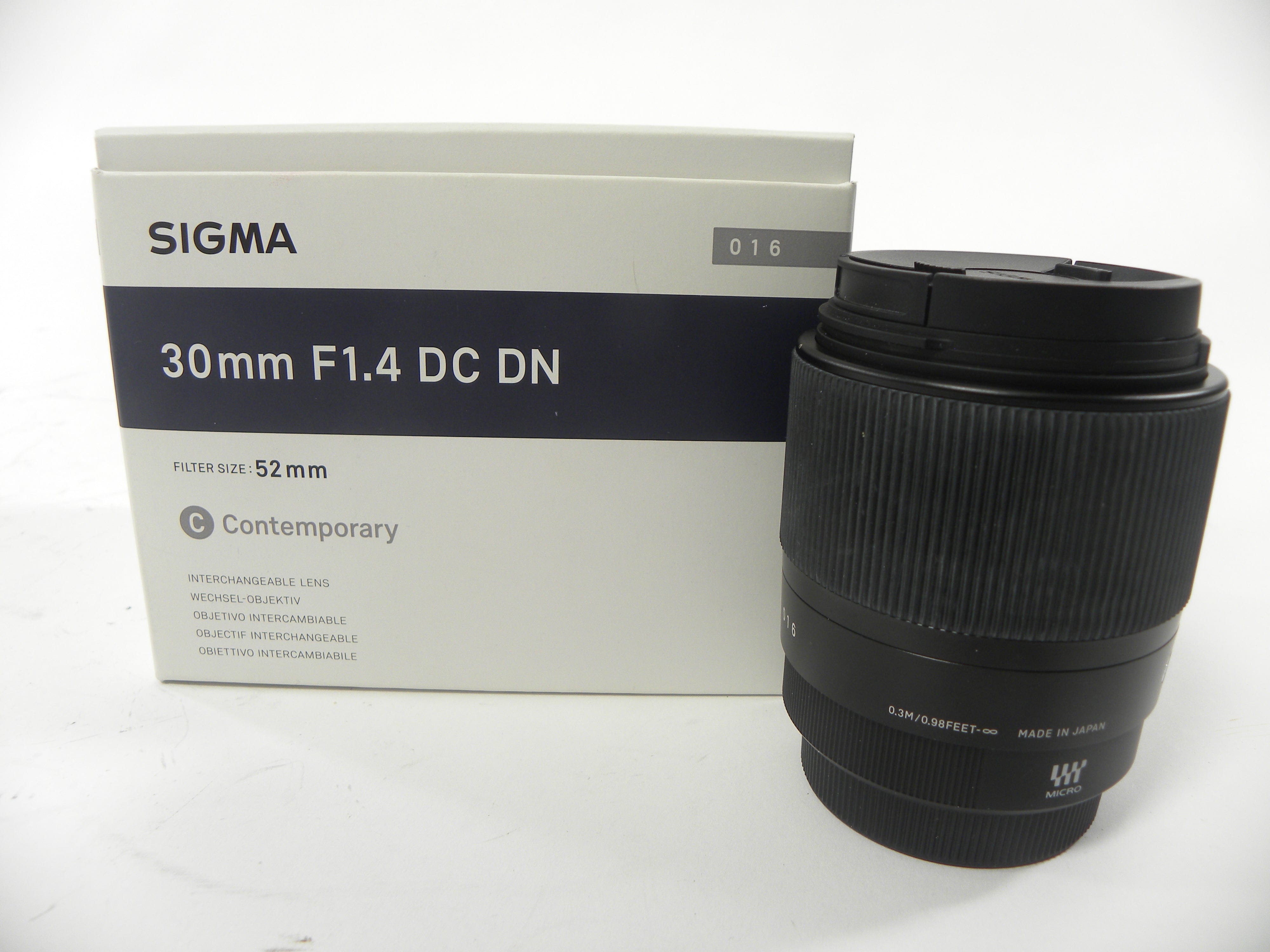 Sigma DC DN 30mm f1.4 Micro 4/3 Mount