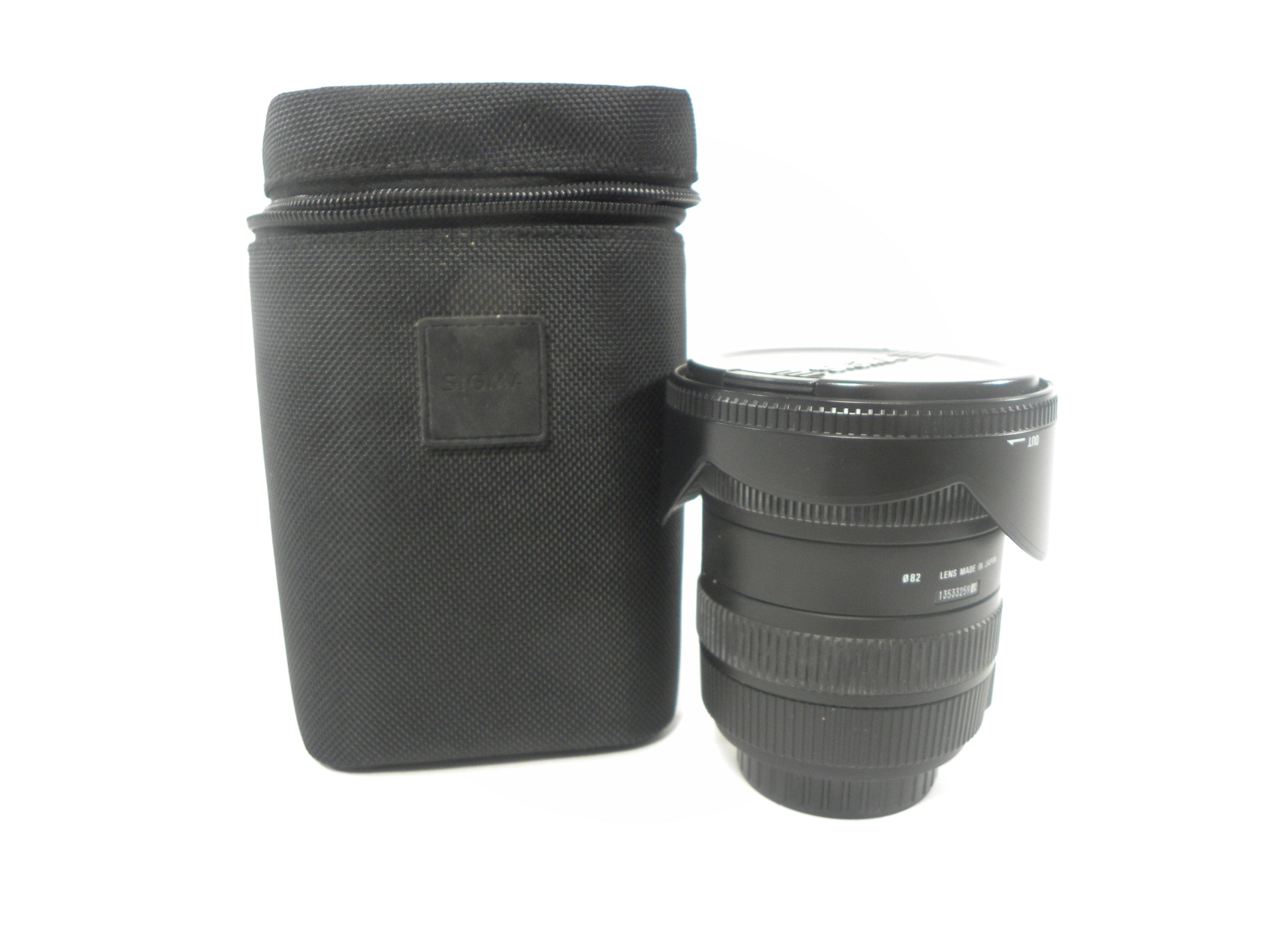 Sigma DC EX HSM 10-20mm f3.5 Sony A Mount