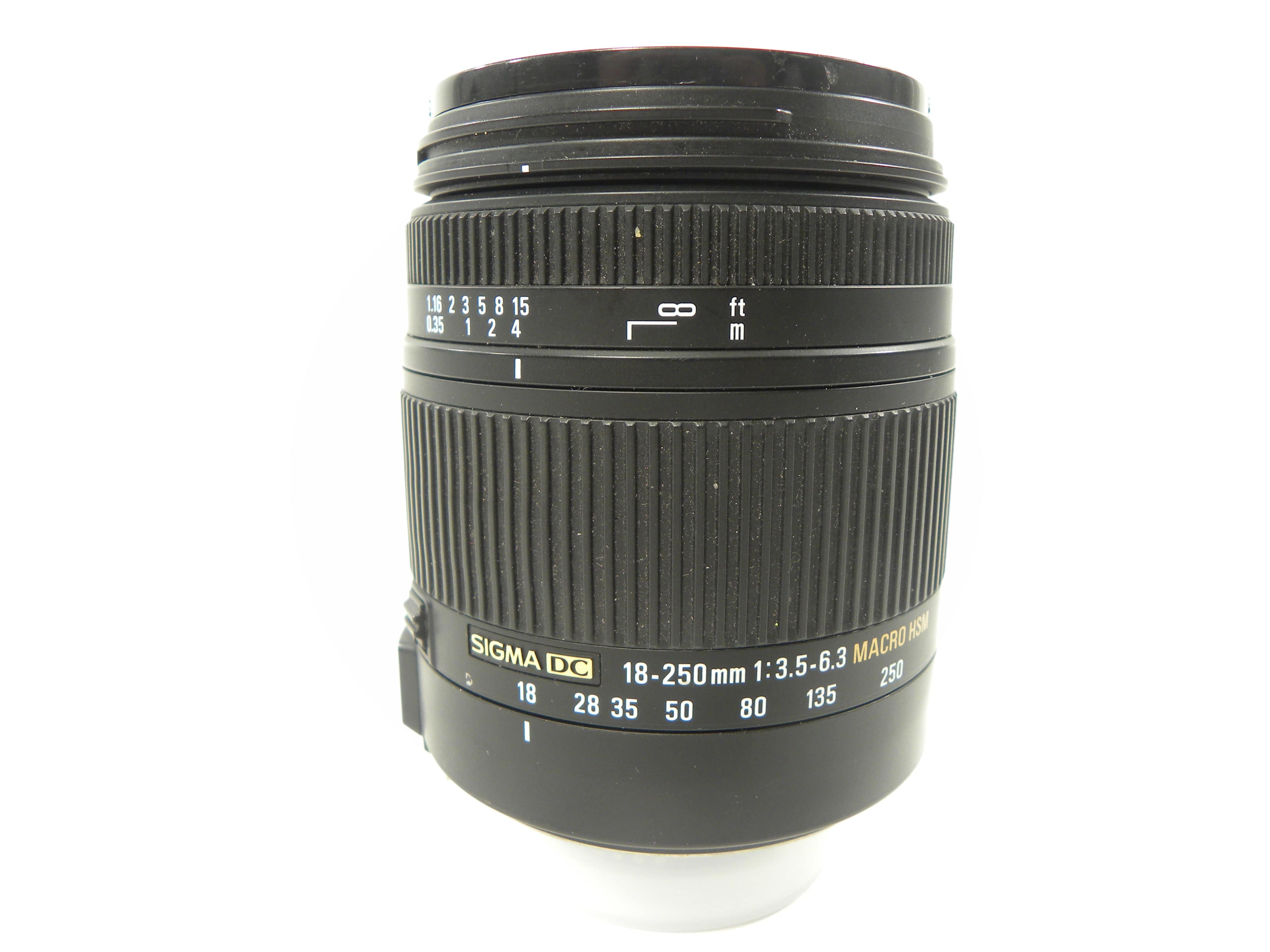 Sigma DC Macro HSM 18-250mm f3.5-6.3 OS Nikon AF Mount