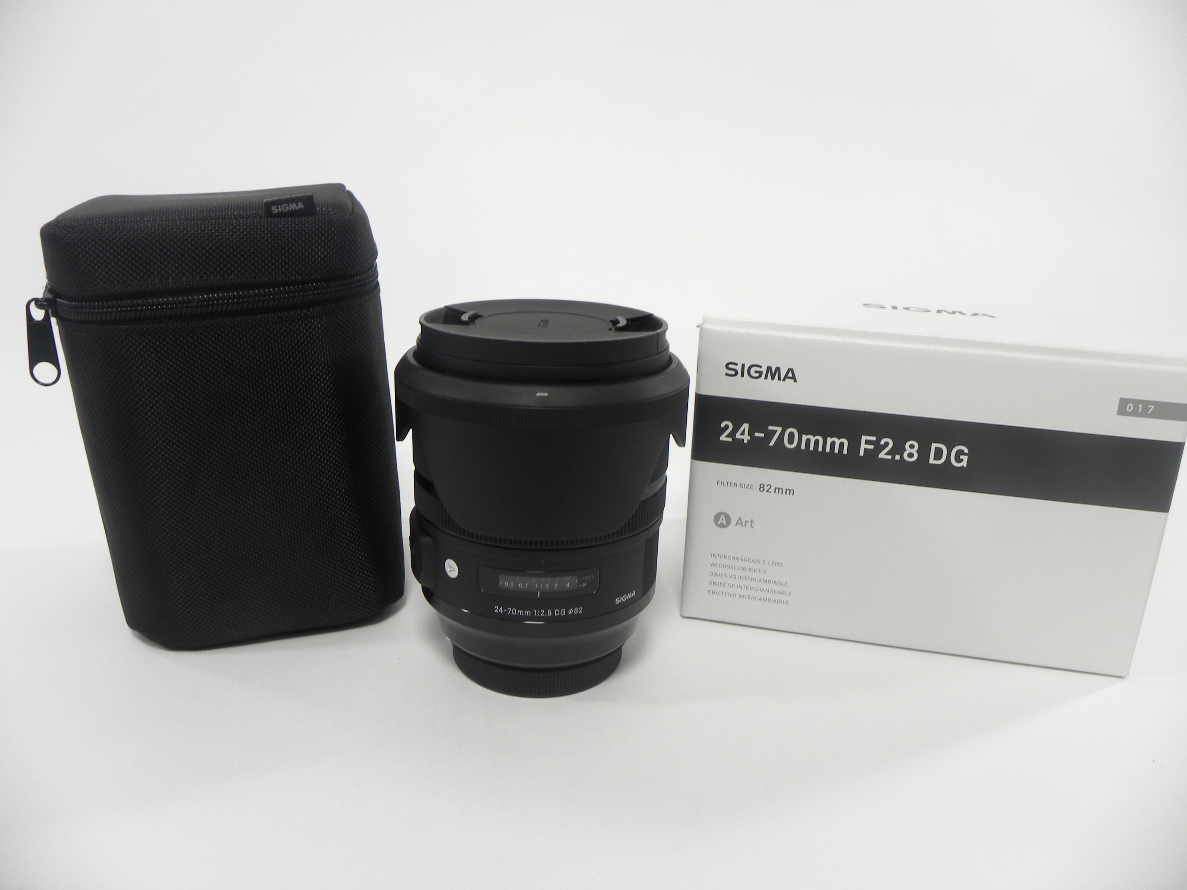 Sigma DC OS HSM ART 24-70mm f2.8 Canon EF Mount