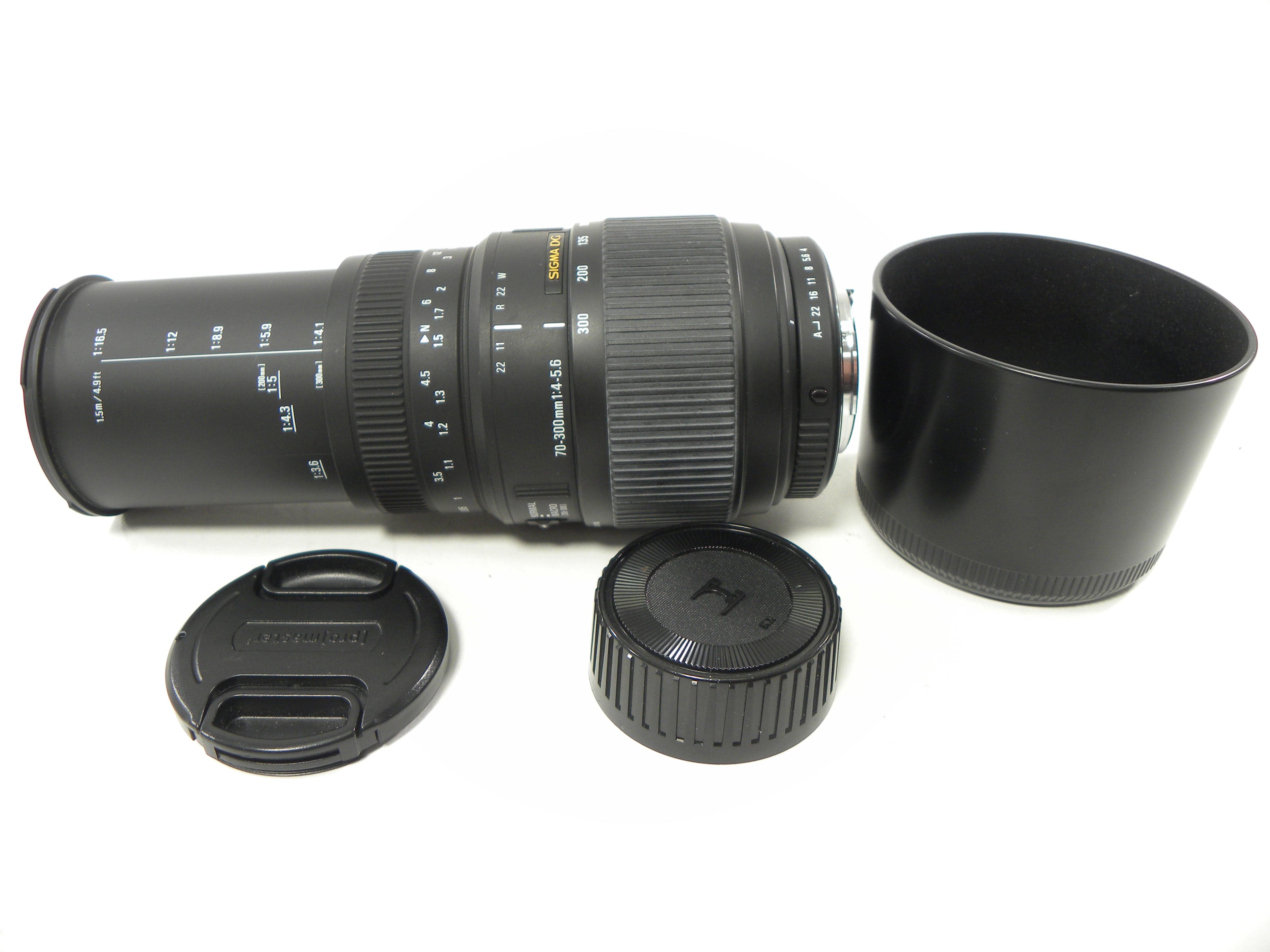Sigma DG 70-300mm f4-5.6 K Mount