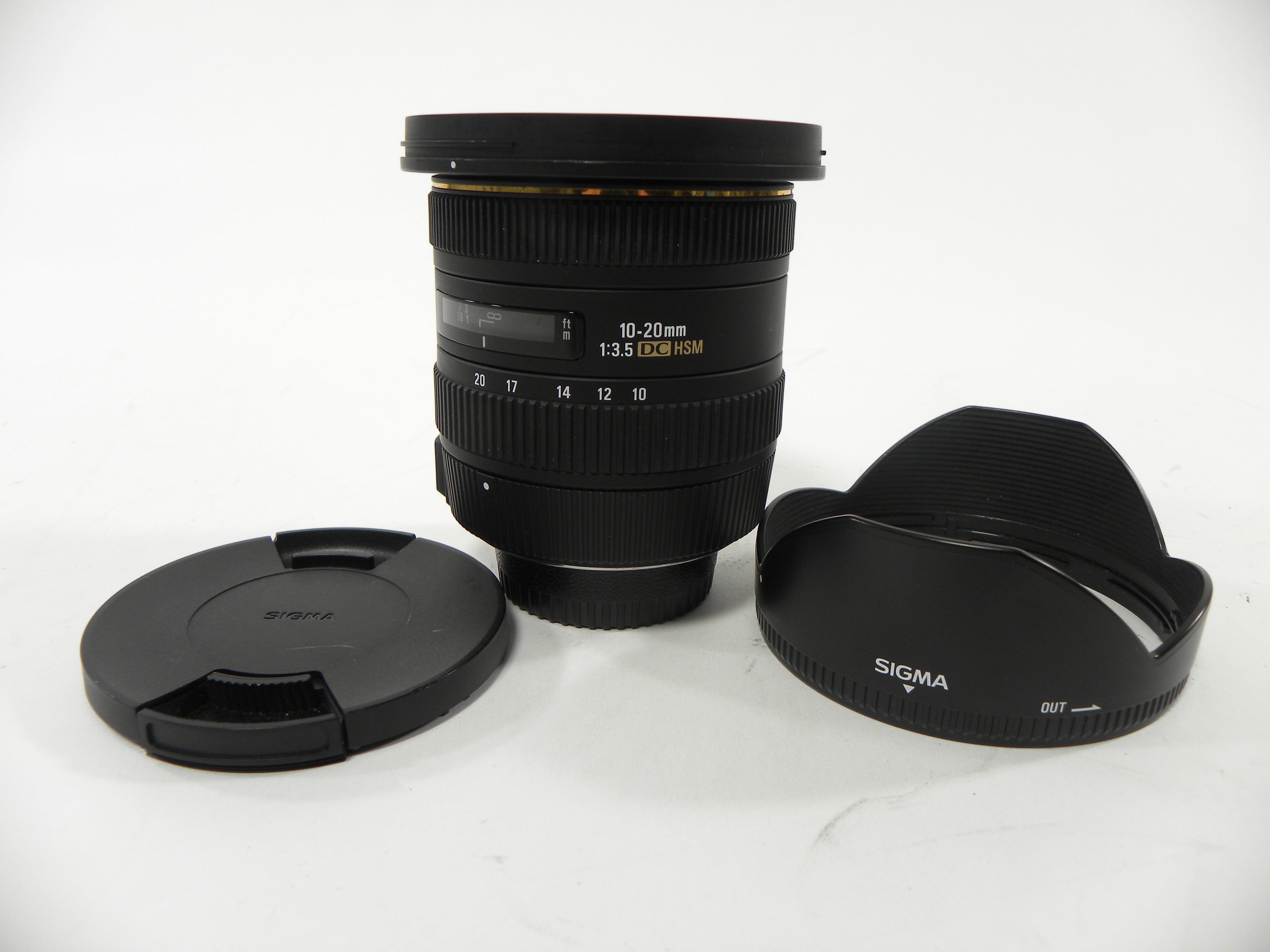 Sigma EX DC HSM 10-20mm f3.5 Nikon F Mount