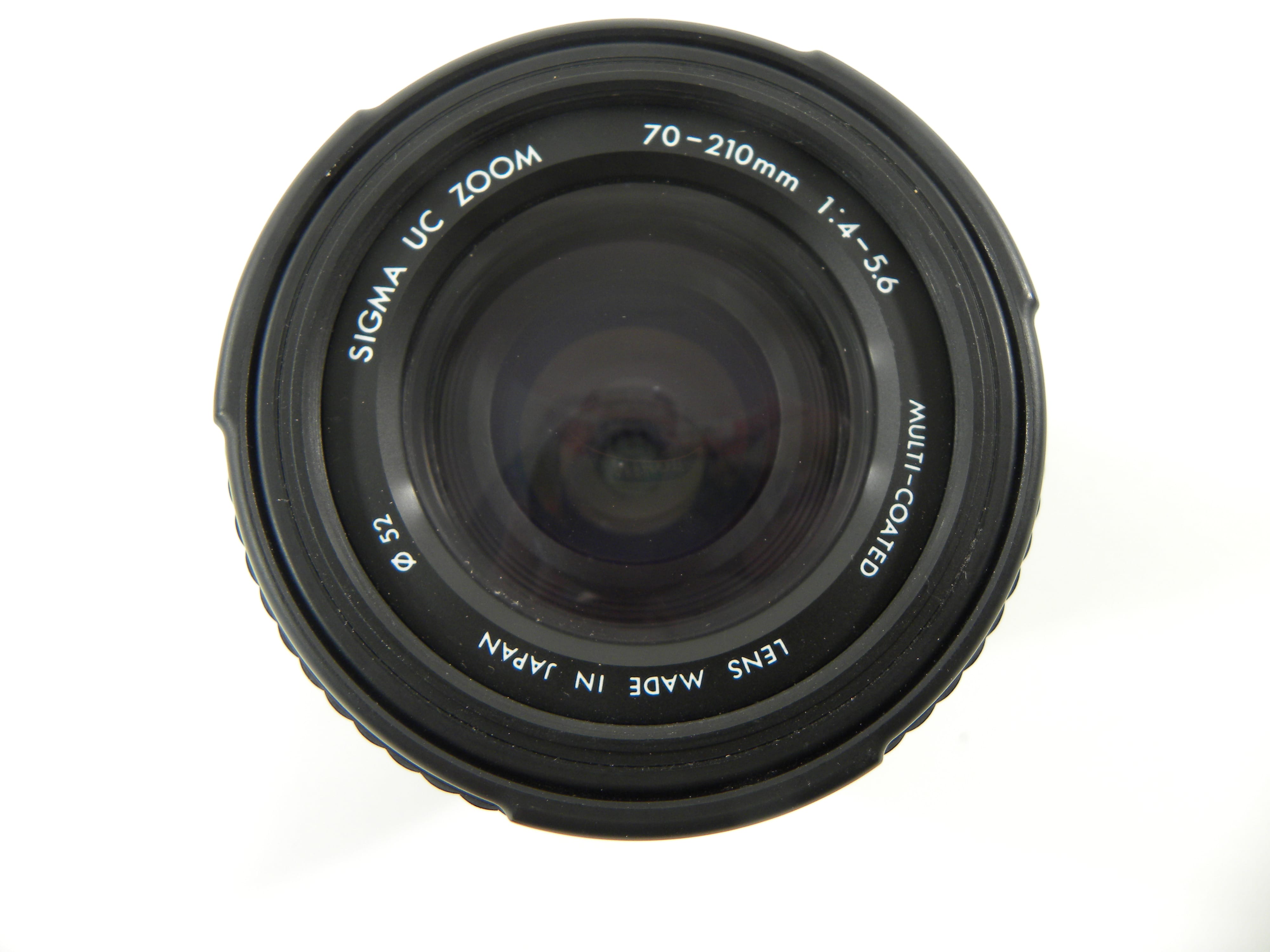 Sigma UC Zoom 70-210mm f4-5.6  A Mount