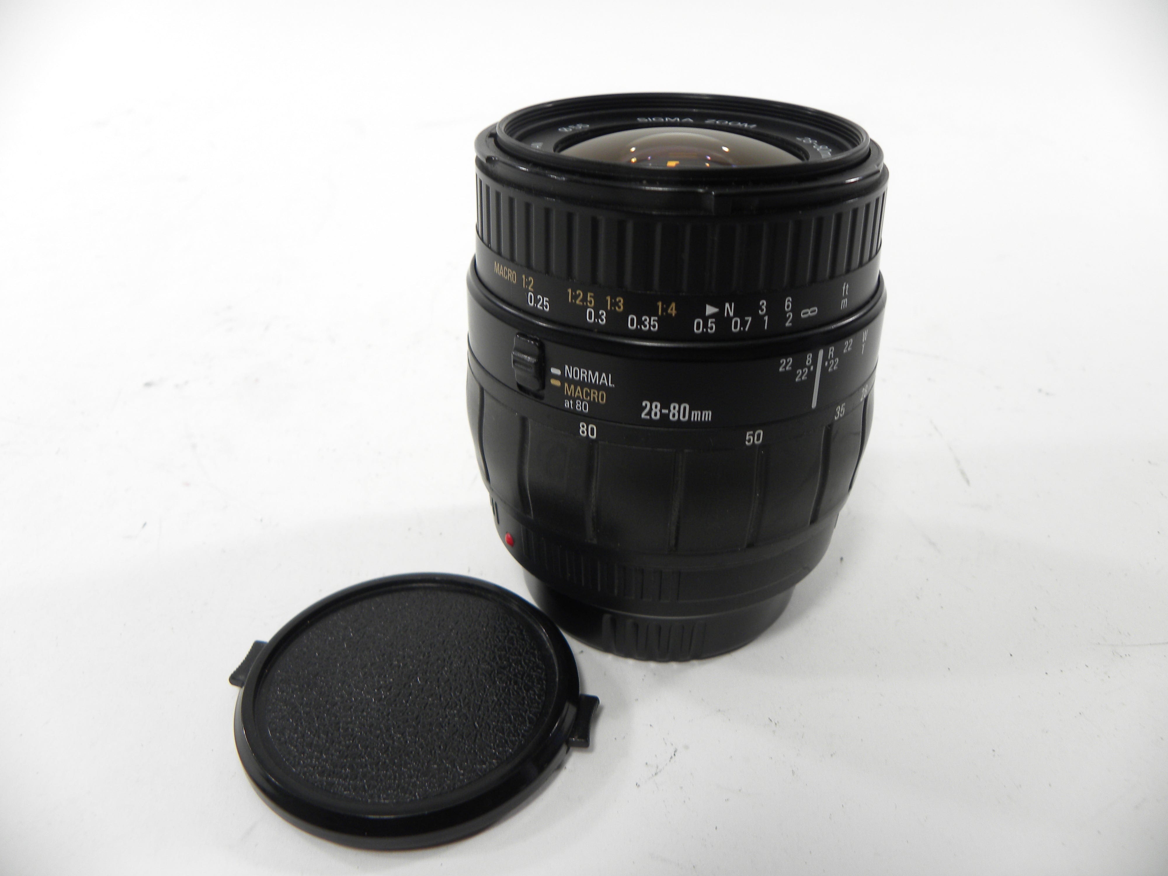 Sigma Zoom 28-80mm f3.5-5.6 Macro Minolta AF Mount