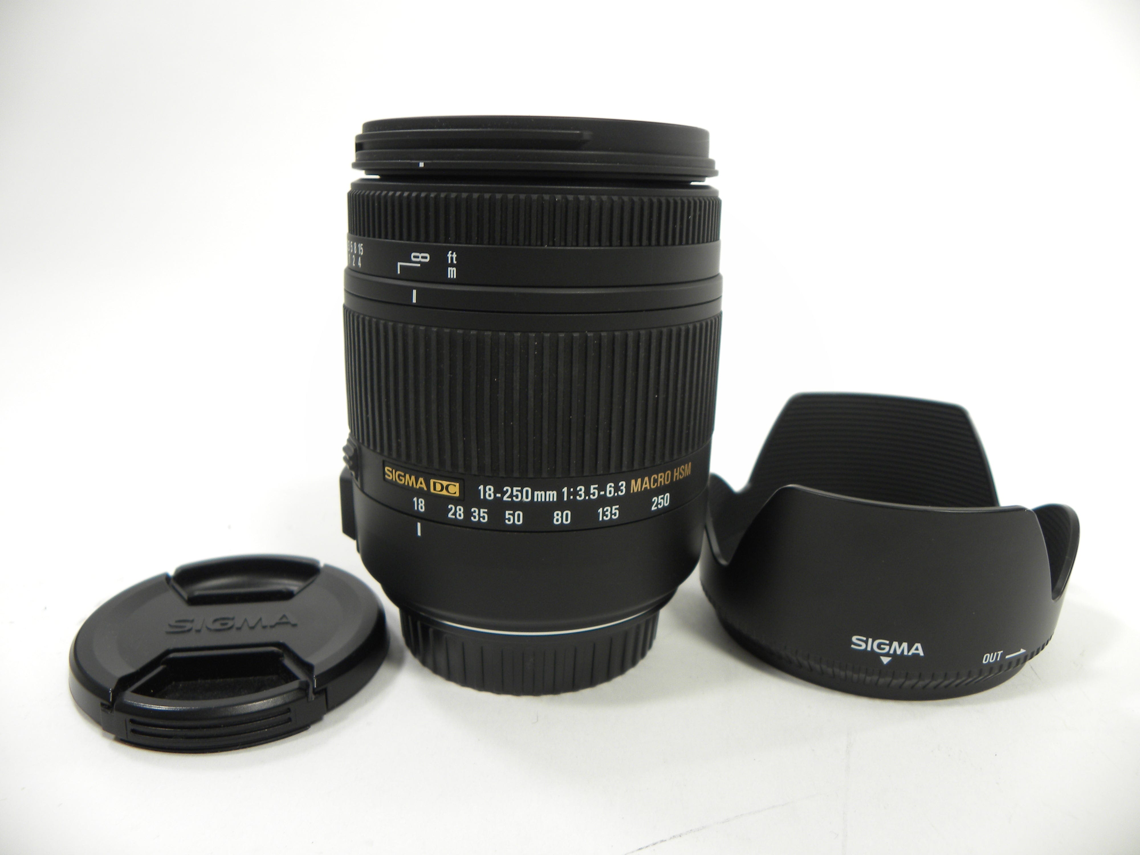 Sigma Zoom DC HSM Macro 18-250mm f3.5-5.6 Canon EF-S mount