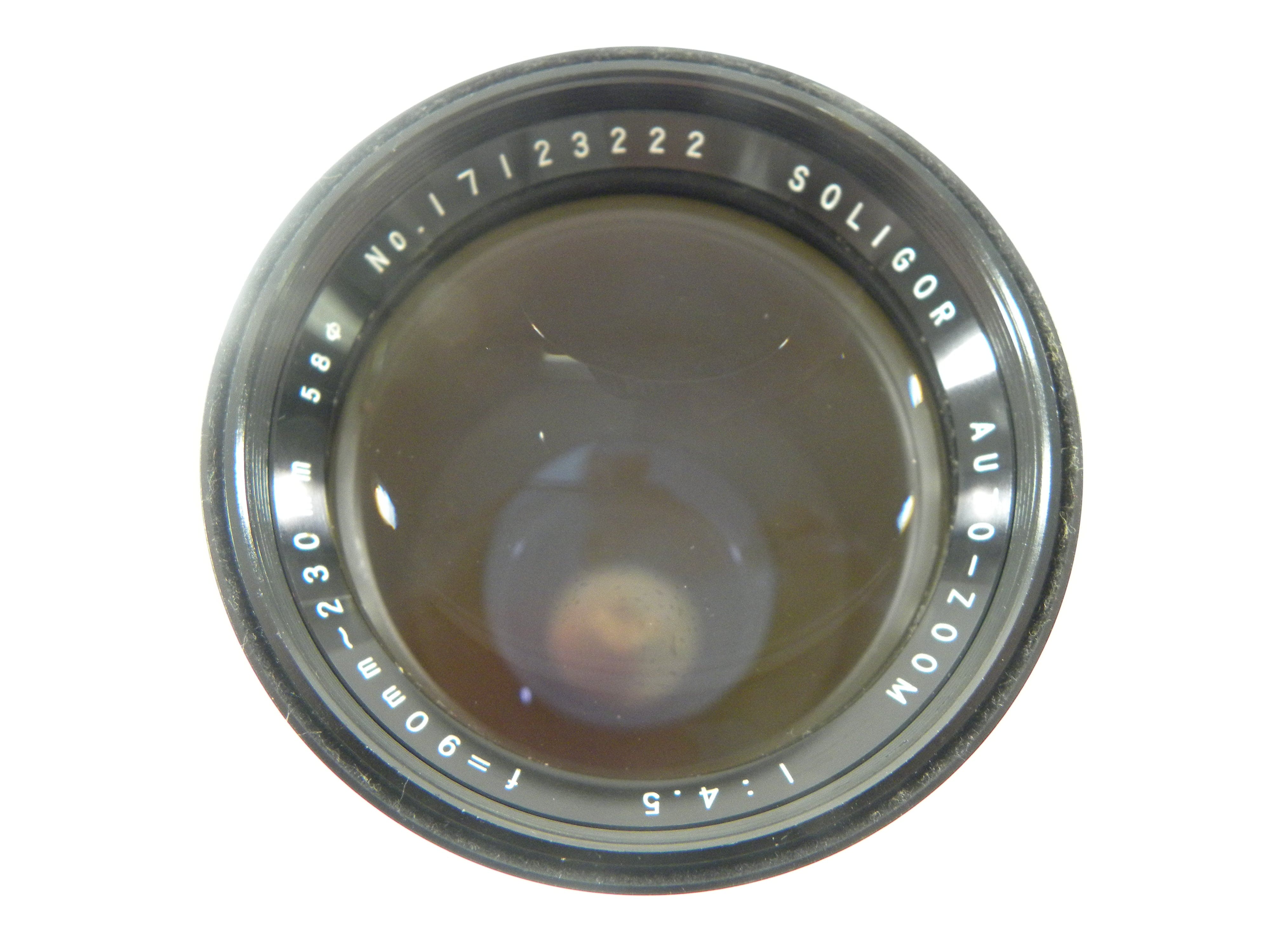 Soligor  Auto Zoom 90-230mm f4.5 Nikon F Non Ai Mount