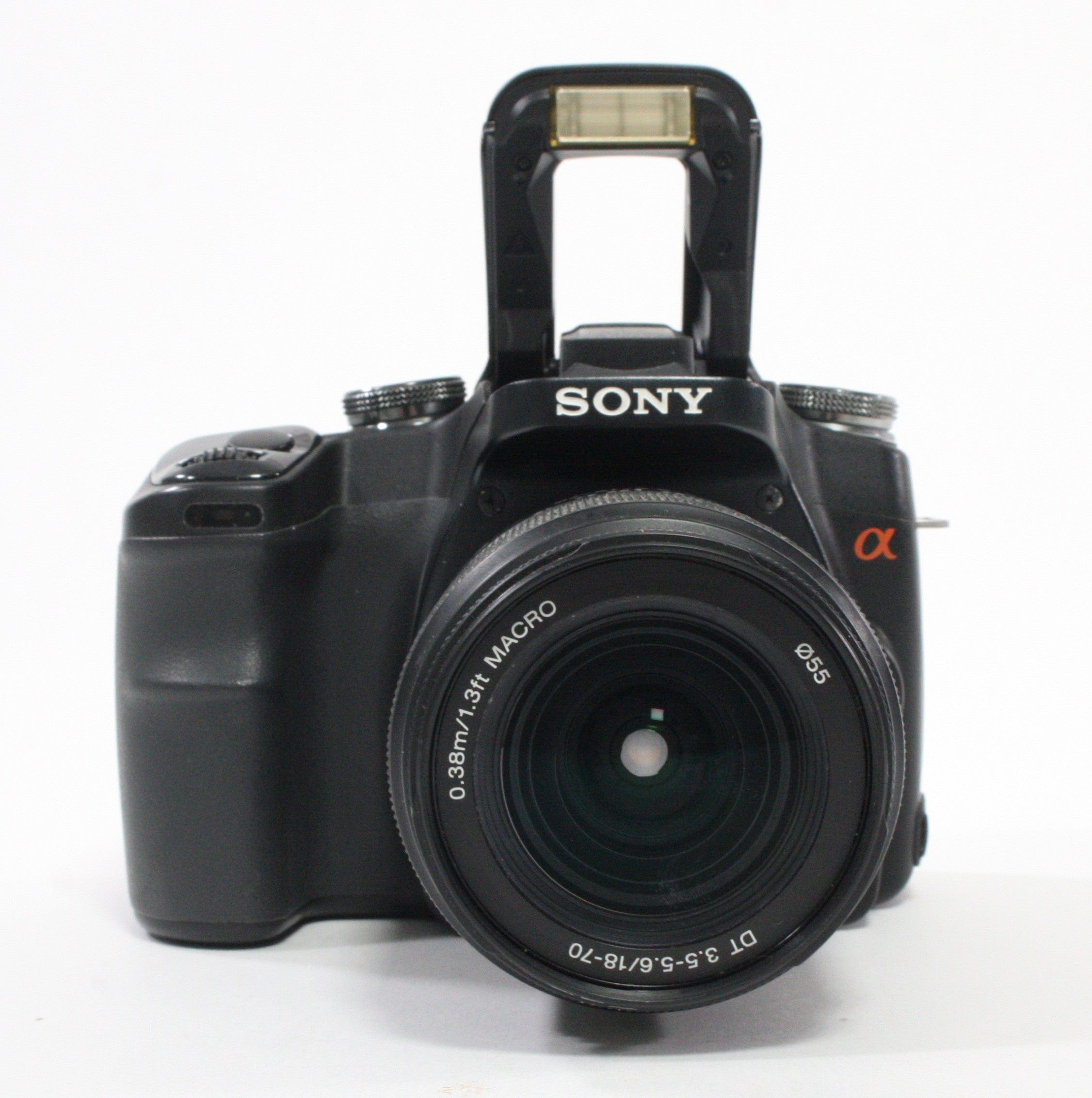 Sony a100 DSLR Camera with 18-70mm f/3.5-5.6 DT Lens