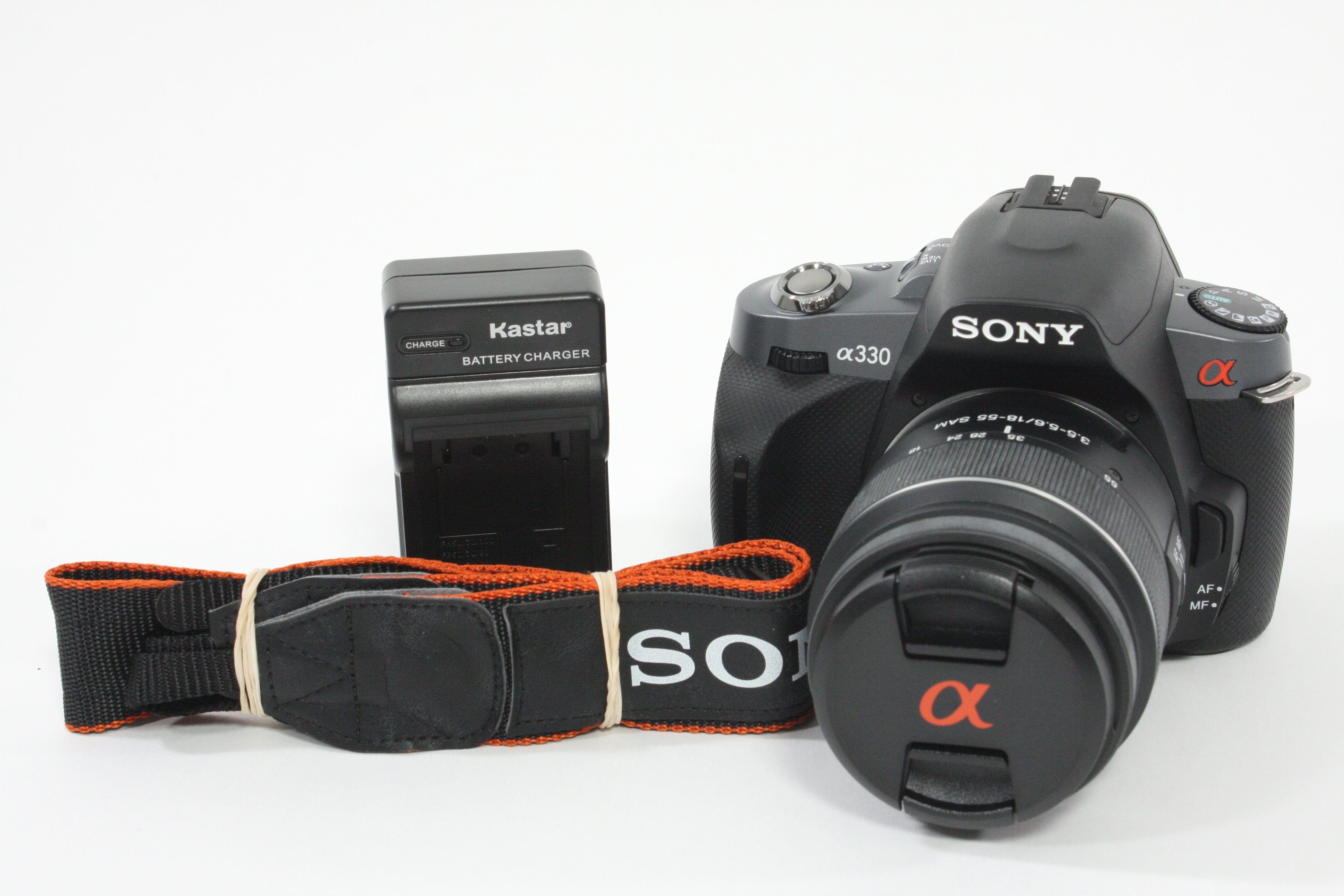Sony a330 with 18-55mm f/3.5-5.6 Lens - Shutter Count 338