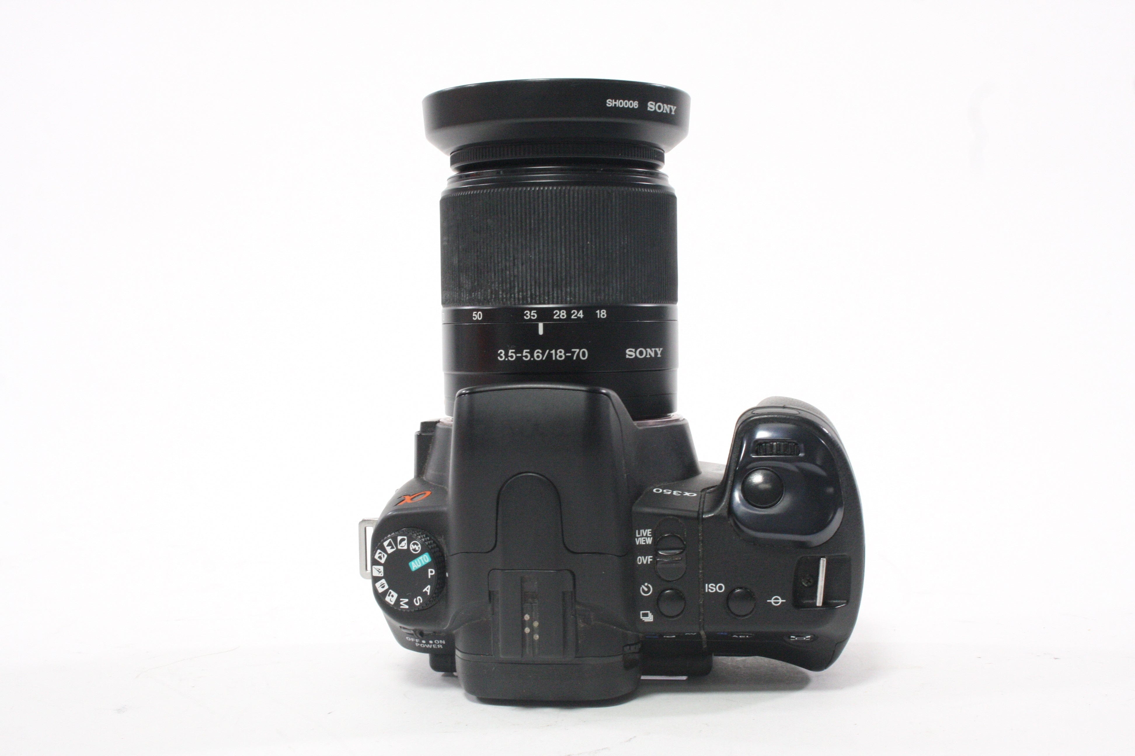 Sony a350 DSLR Camera with 18-70mm f/3.5-5.6 DT Lens A Mount Shutter Count N/A