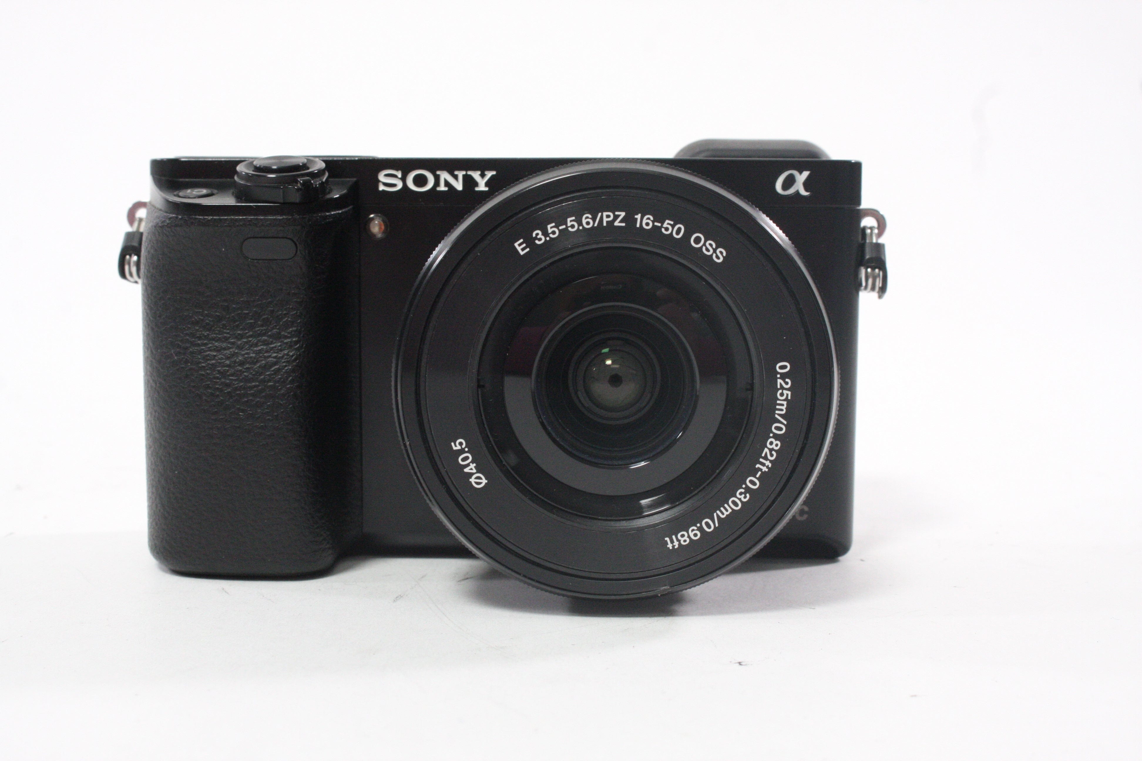Sony A6000 Mirrorless Digital Camera with 16-50mm f/3.5-5.6 PZ OSS Lens with Shutter Count 7,211