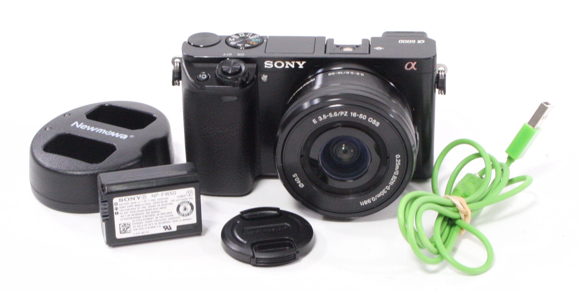 Sony A6000 with 16-50mm Lens - Shutter Count 3,658
