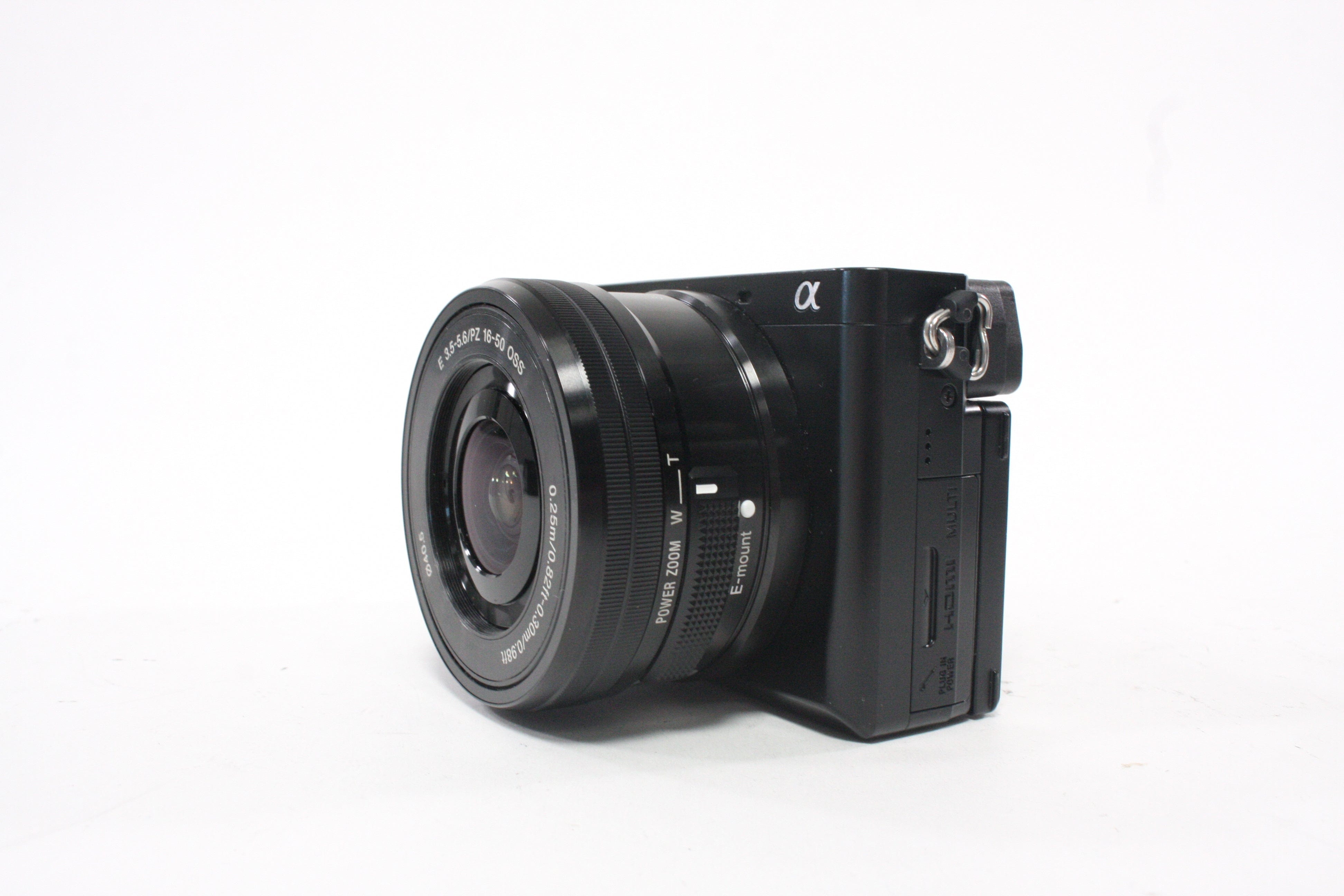 Sony a6100 Digital Mirrorless with 16-50mm f/3.5-5.6 OSS PZ Lens Shutter Count 3,460
