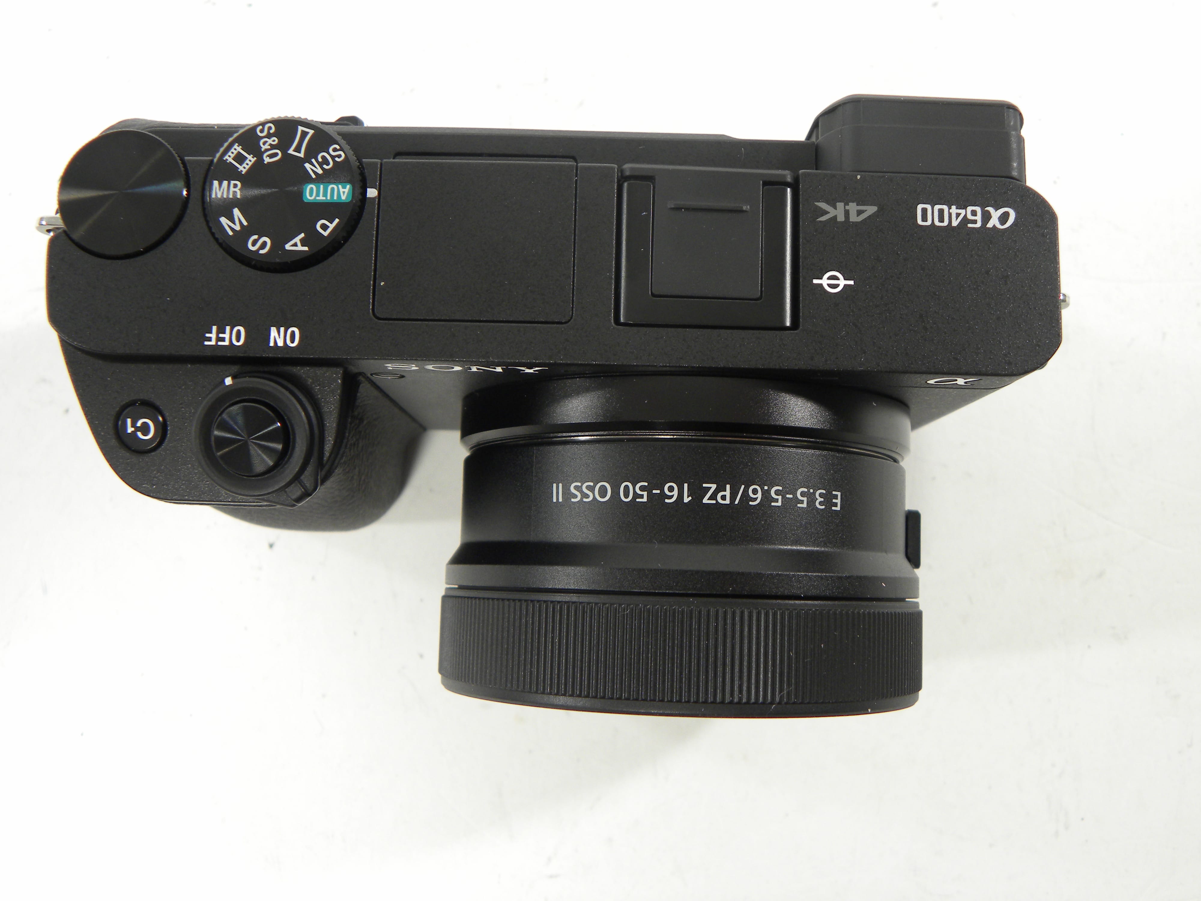 Sony a6400 24.2mp Mirrorless digital w/PZ II 16-50 OSS Shutter Ct. 32